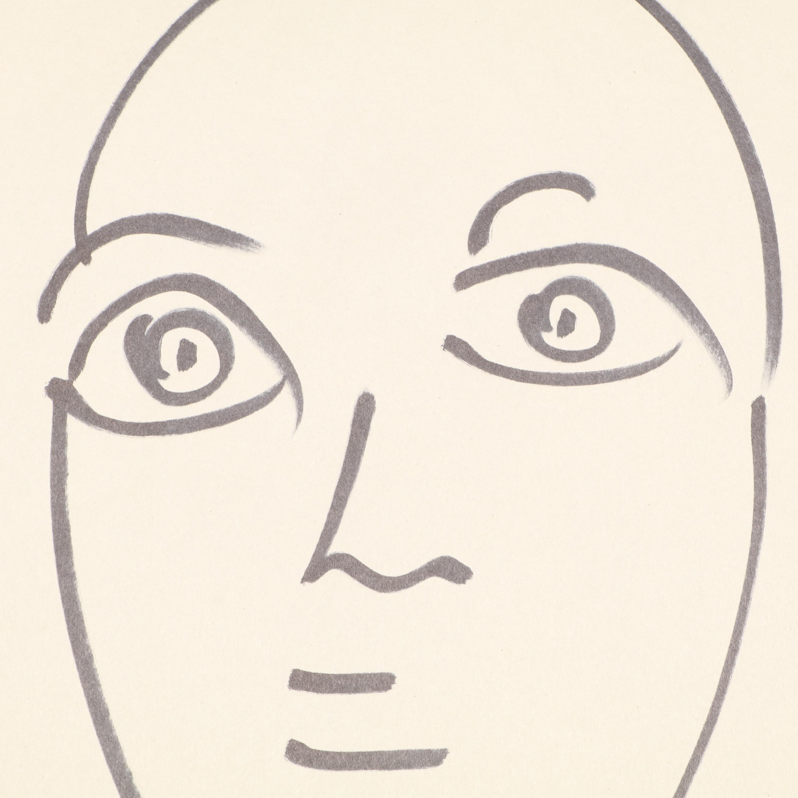 Peter Keil Abstract Ink Portraits