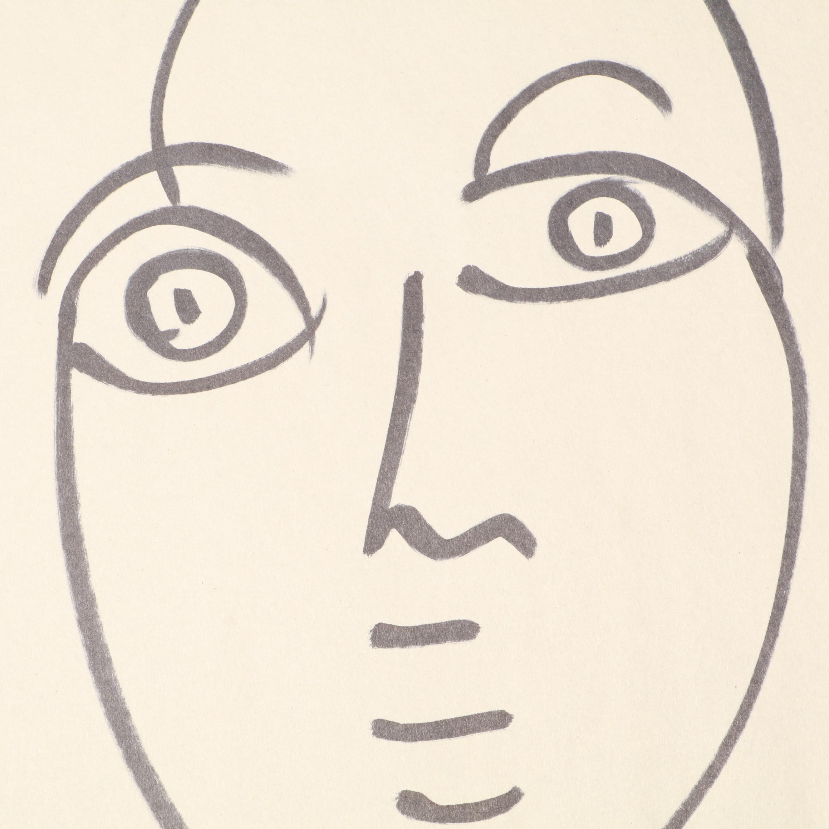 Peter Keil Abstract Ink Portraits