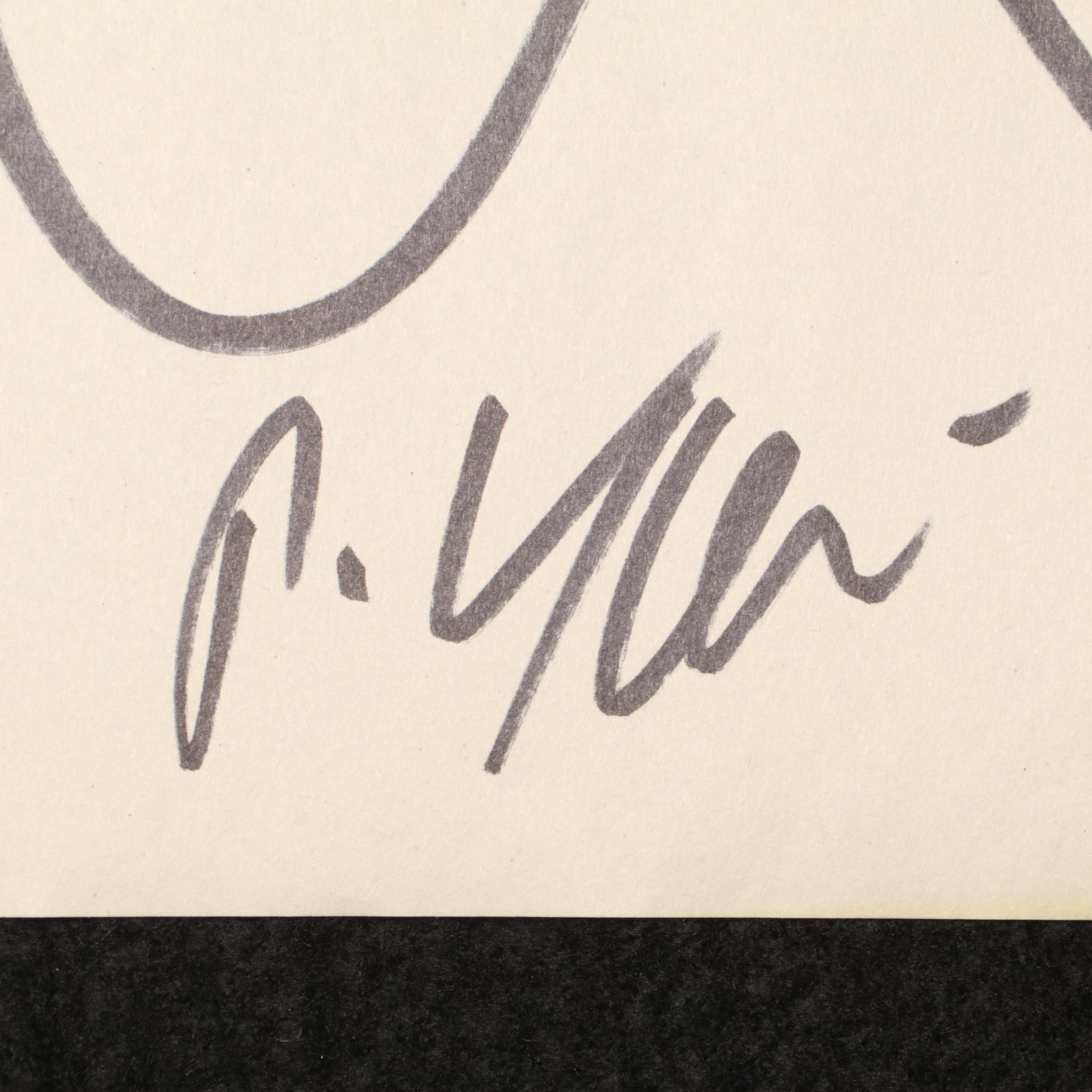 Peter Keil Abstract Ink Portraits