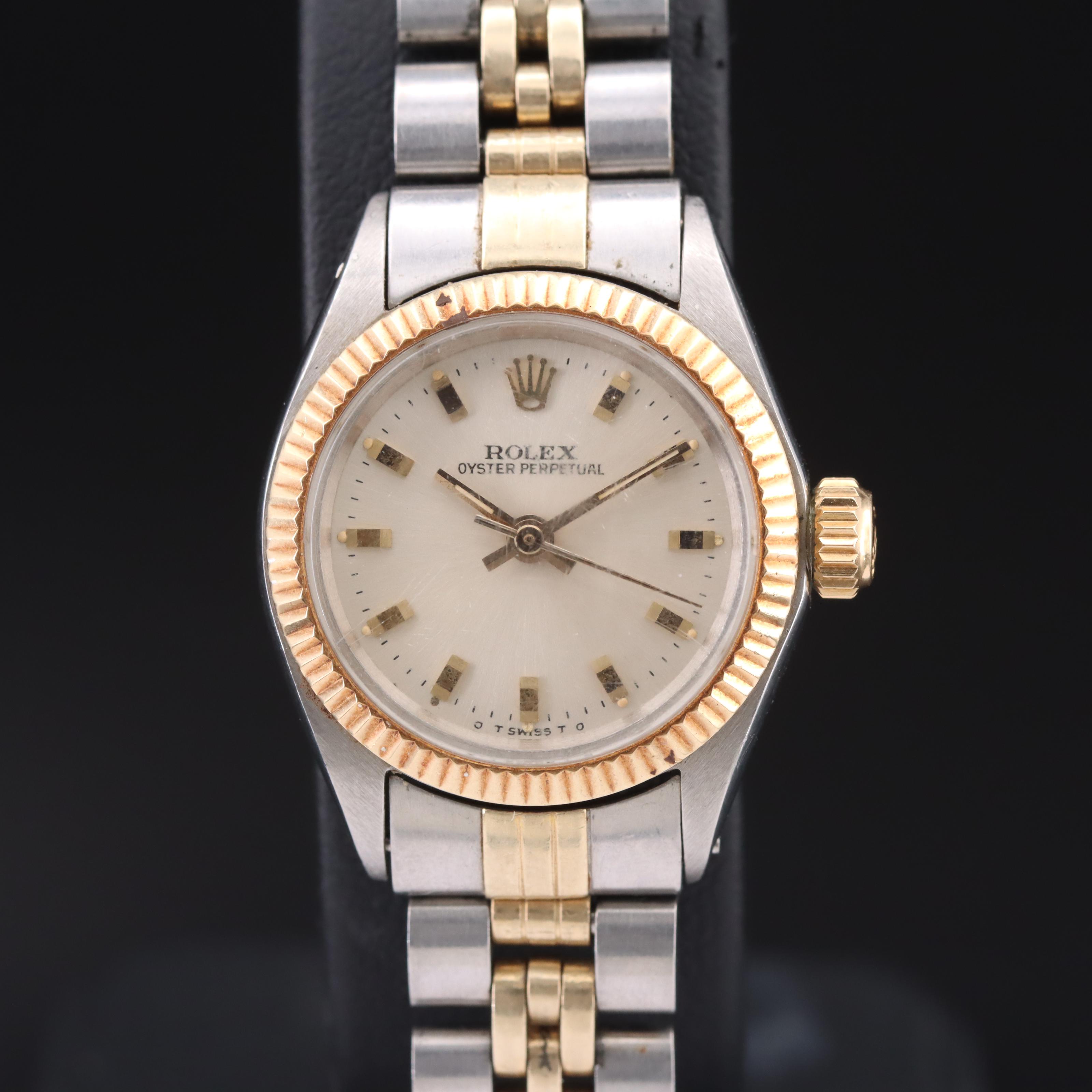 1971 Rolex Oyster Perpetual Omega Dial Watch