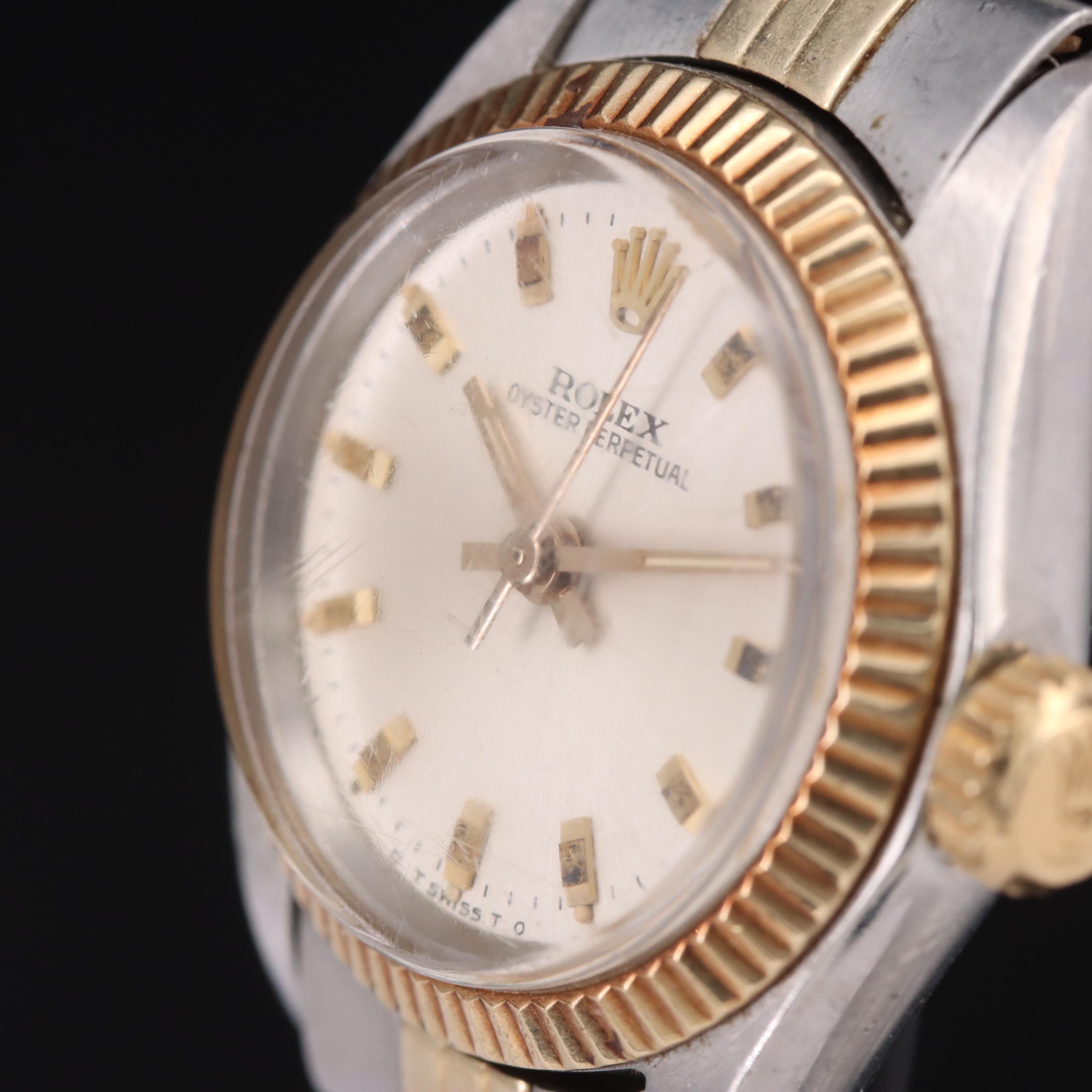 1971 Rolex Oyster Perpetual Omega Dial Watch