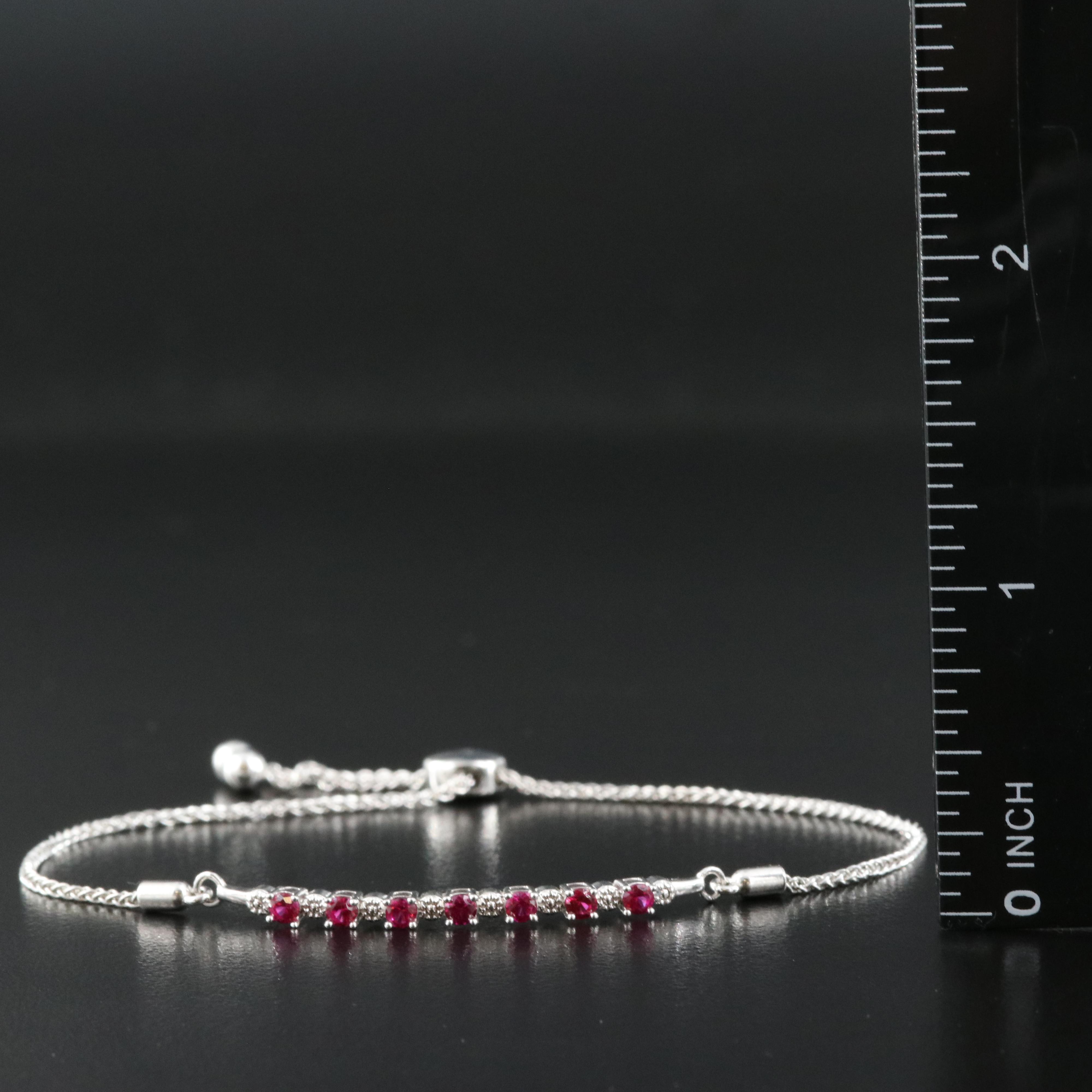 Sterling Ruby Bracelet