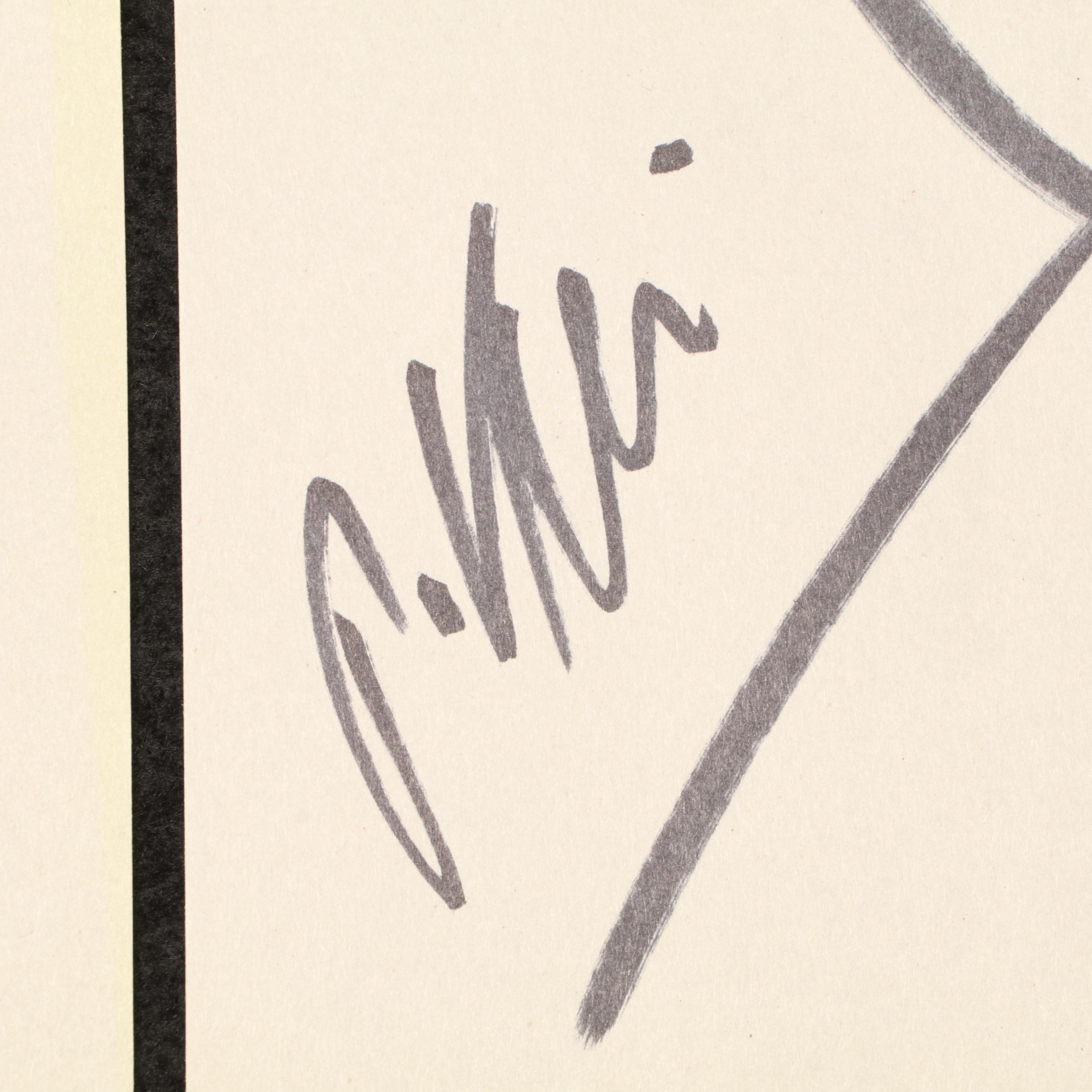 Peter Keil Abstract Ink Portraits