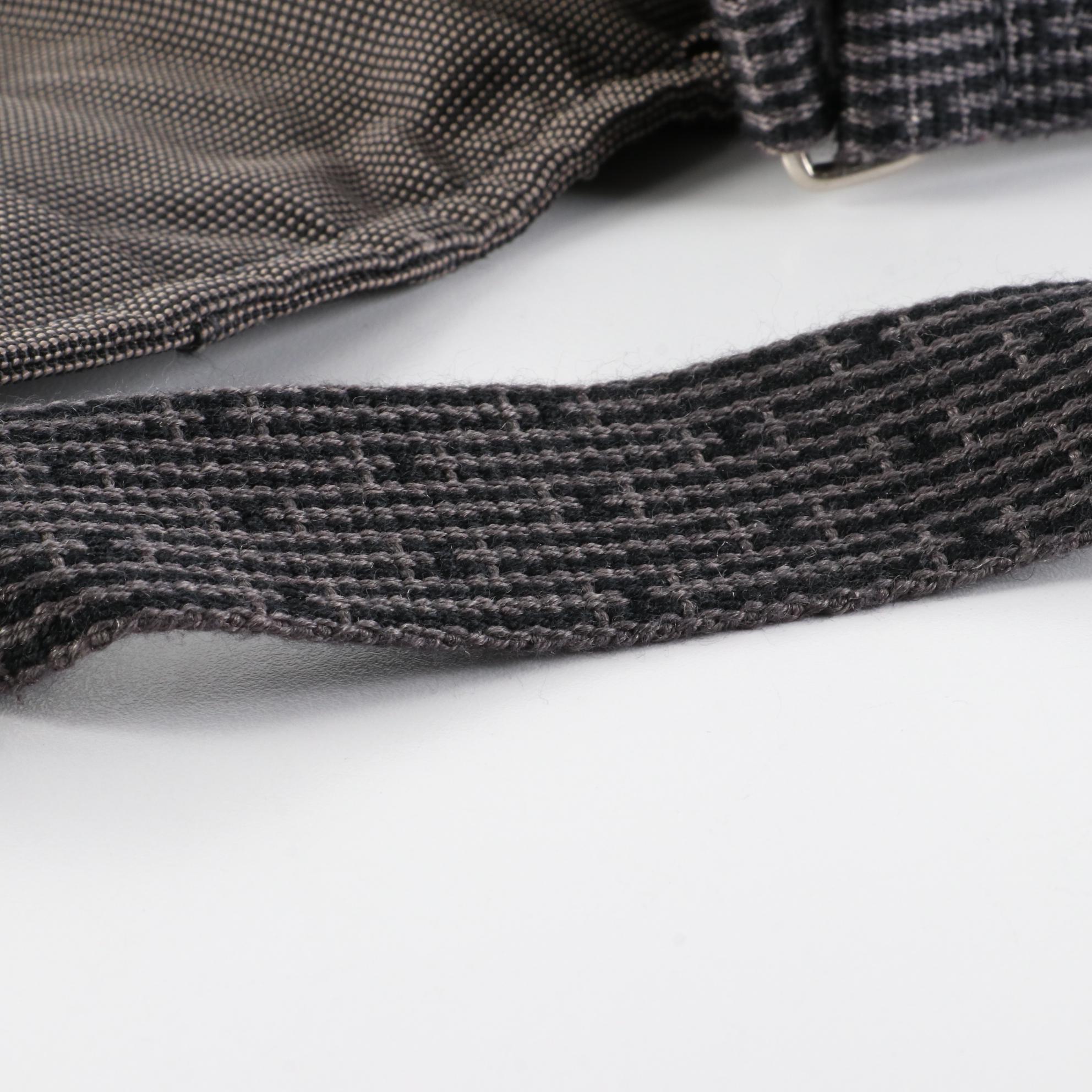 Hermès Herline Flap-Front Messenger Bag in Canvas