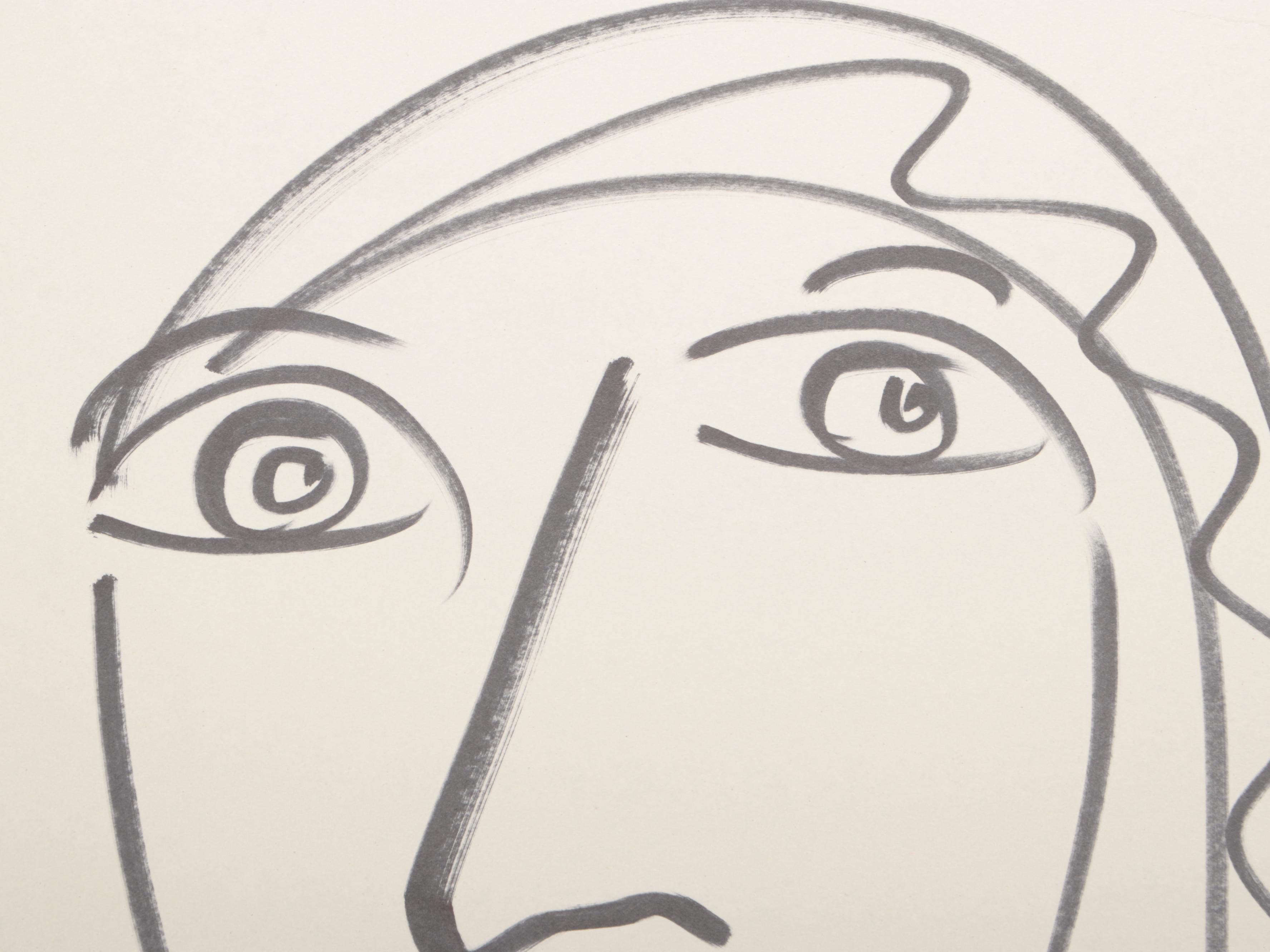 Peter Keil Abstract Ink Portraits