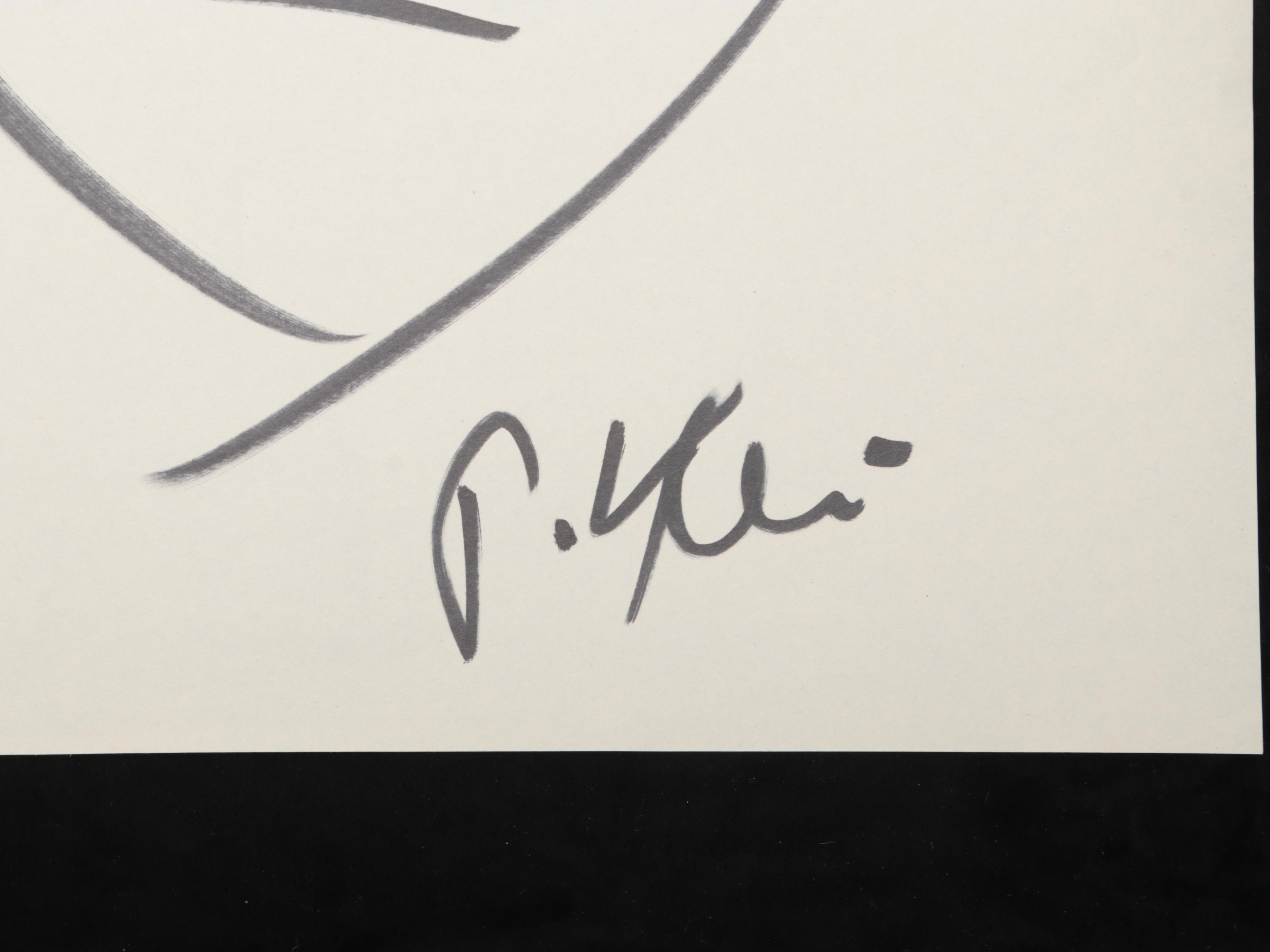 Peter Keil Abstract Ink Portraits