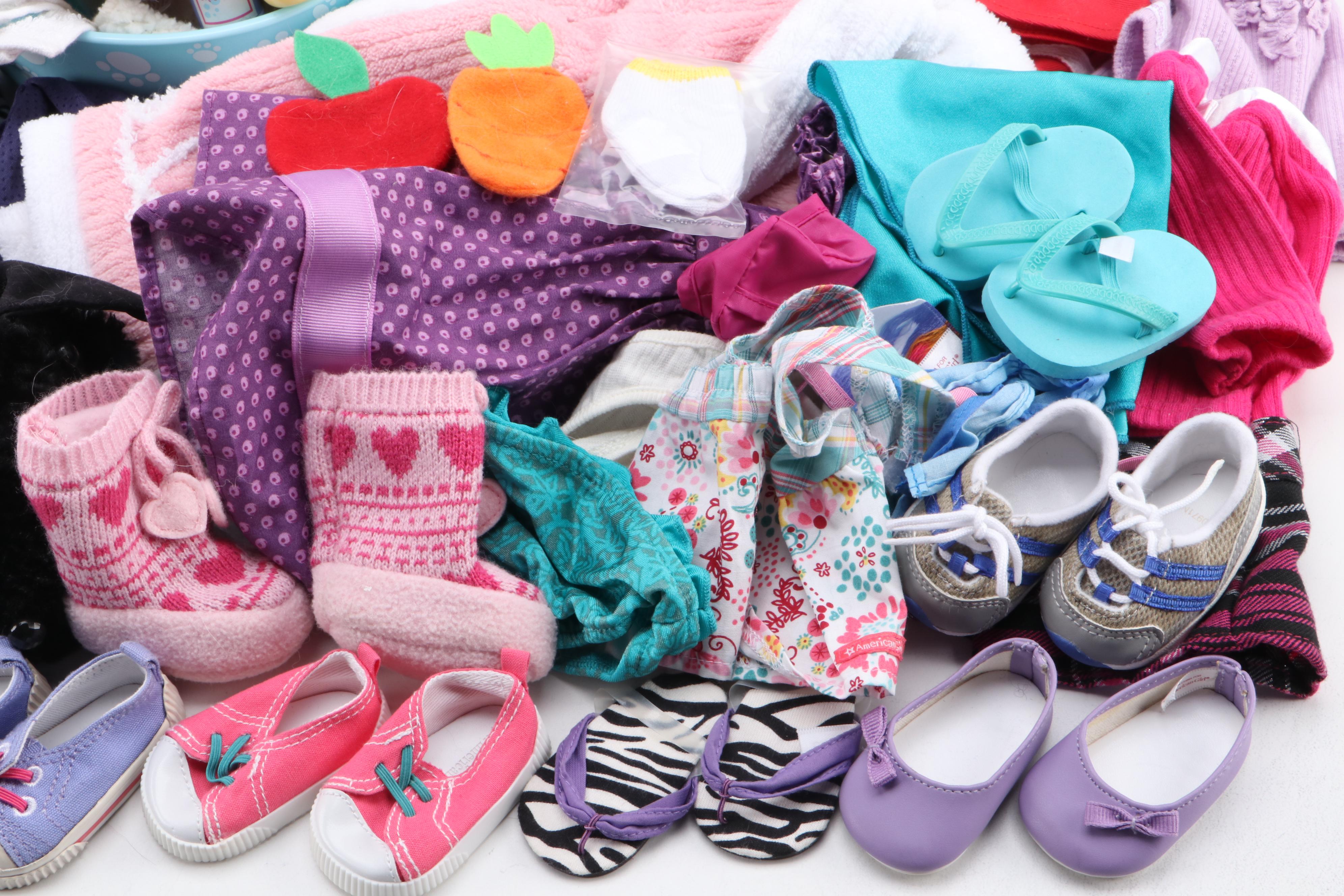 American Girl Doll with Holiday Outfit, Pets, Clothes, Furniture and Accessories