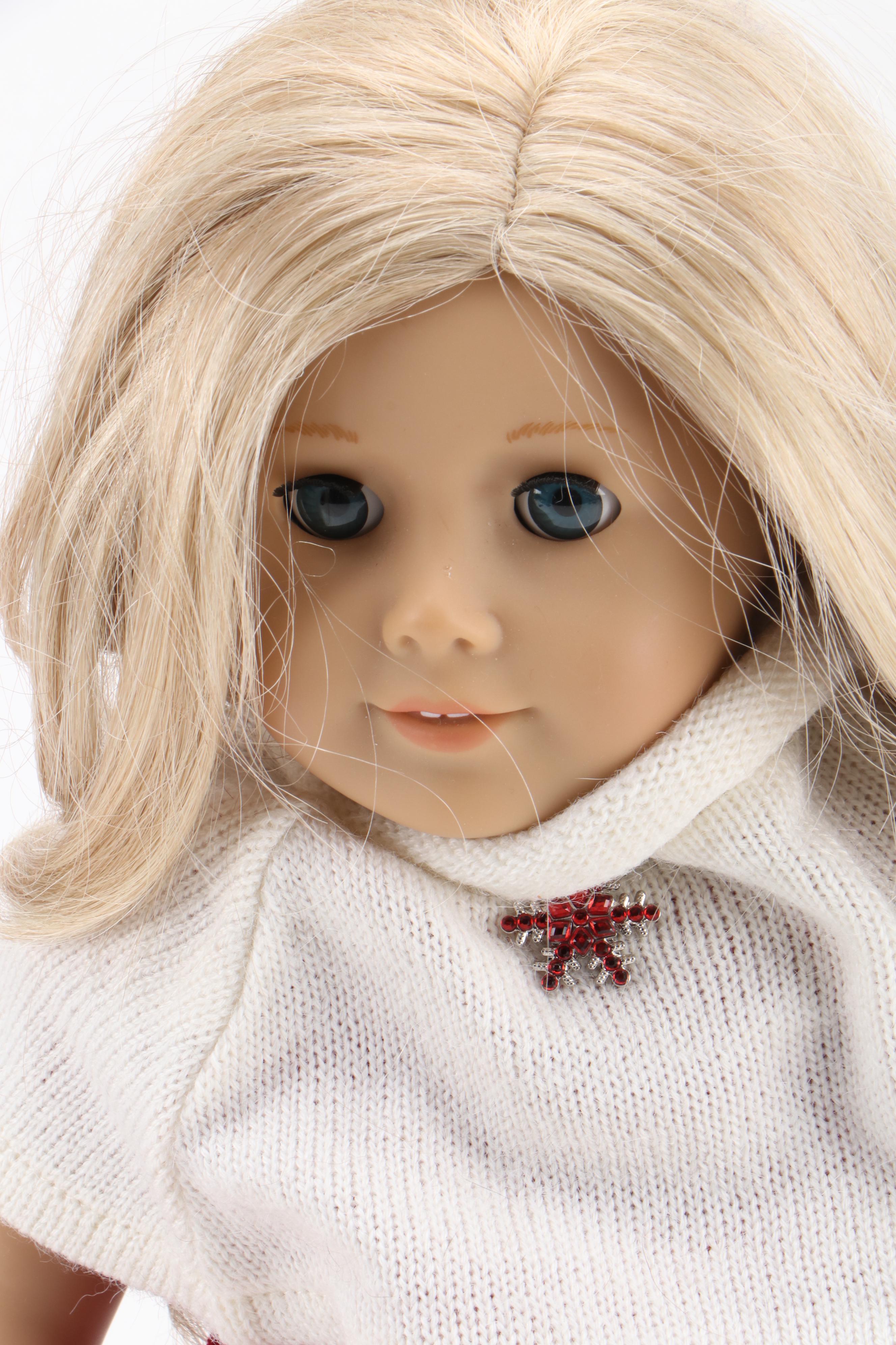 American Girl Doll with Holiday Outfit, Pets, Clothes, Furniture and Accessories