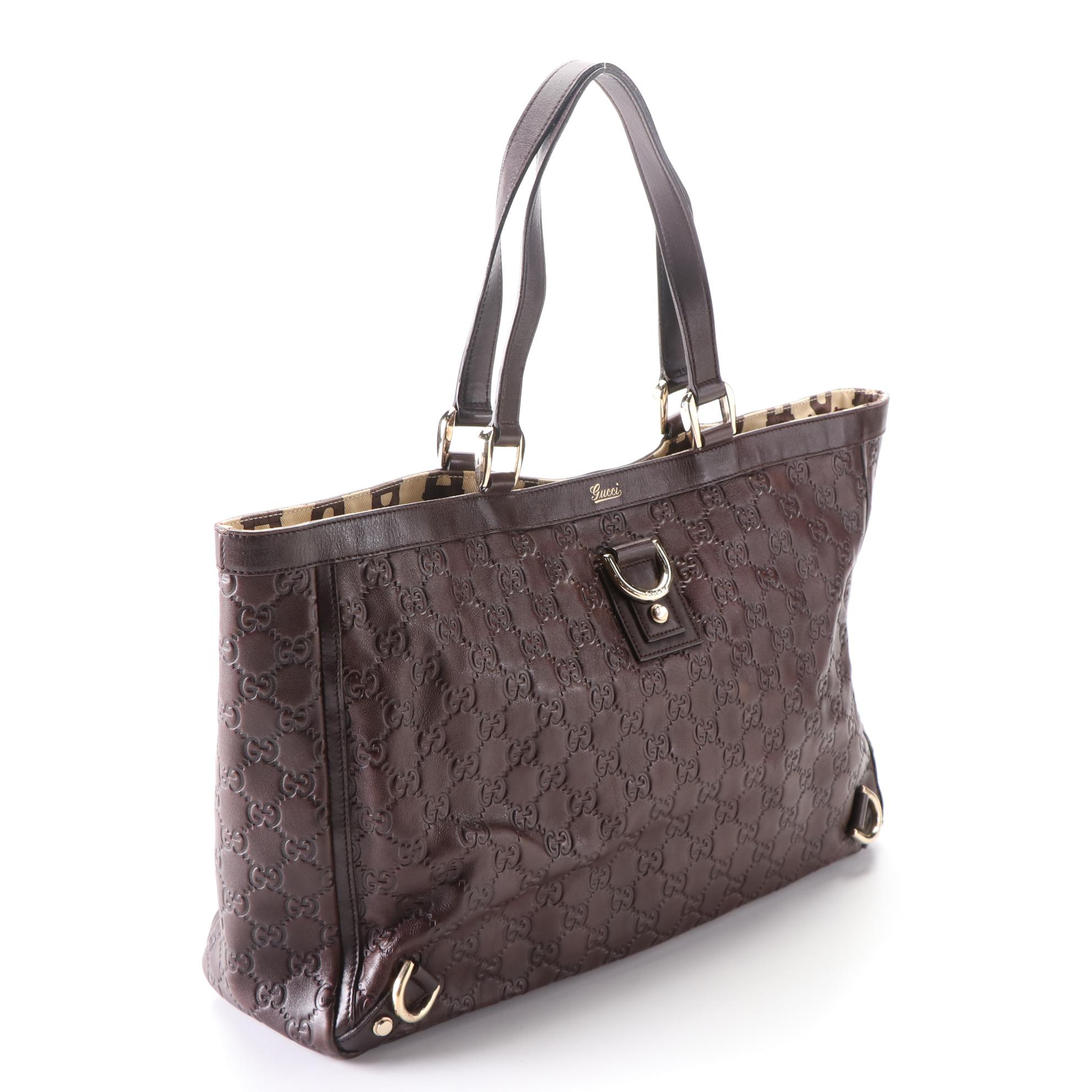 Gucci Guccissima Leather Tote Bag