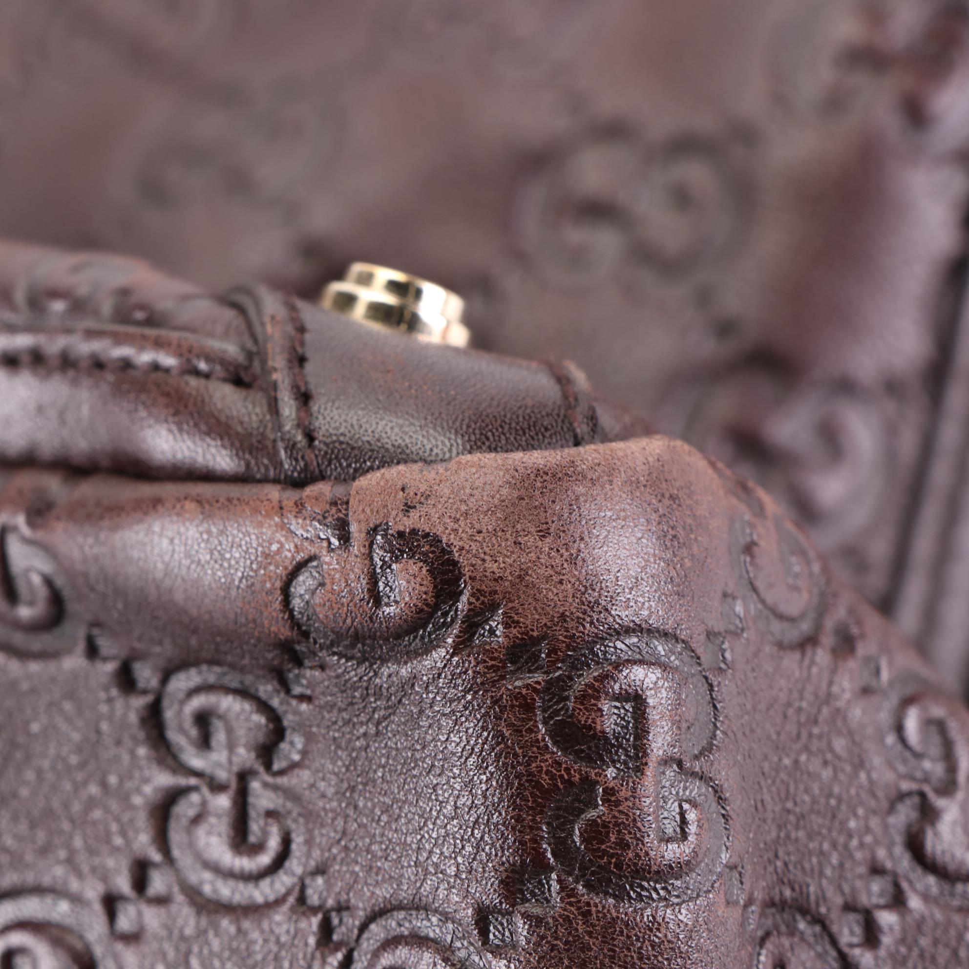 Gucci Guccissima Leather Tote Bag