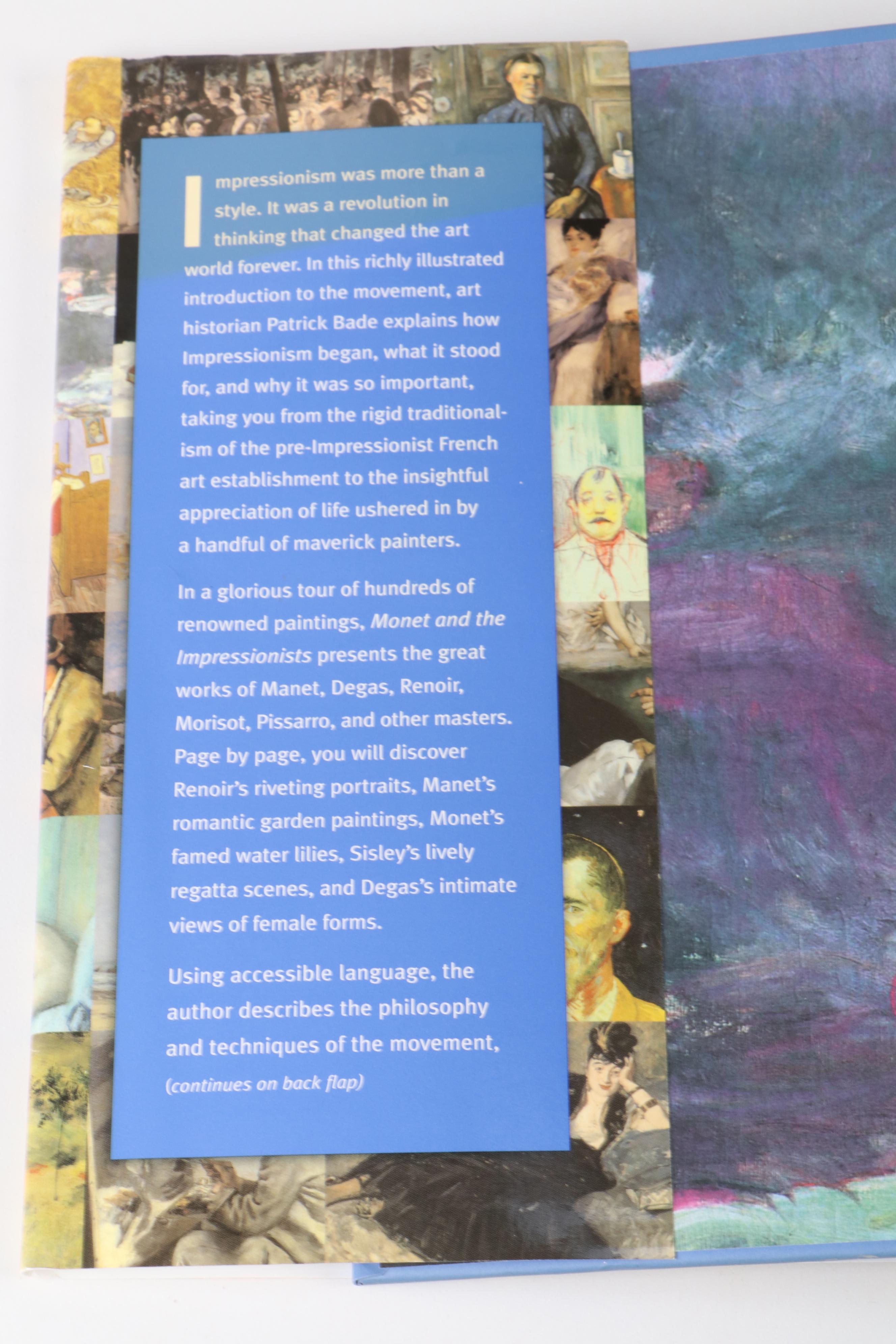 First American Edition "Monet" by Alberto Martini and More Monet Books