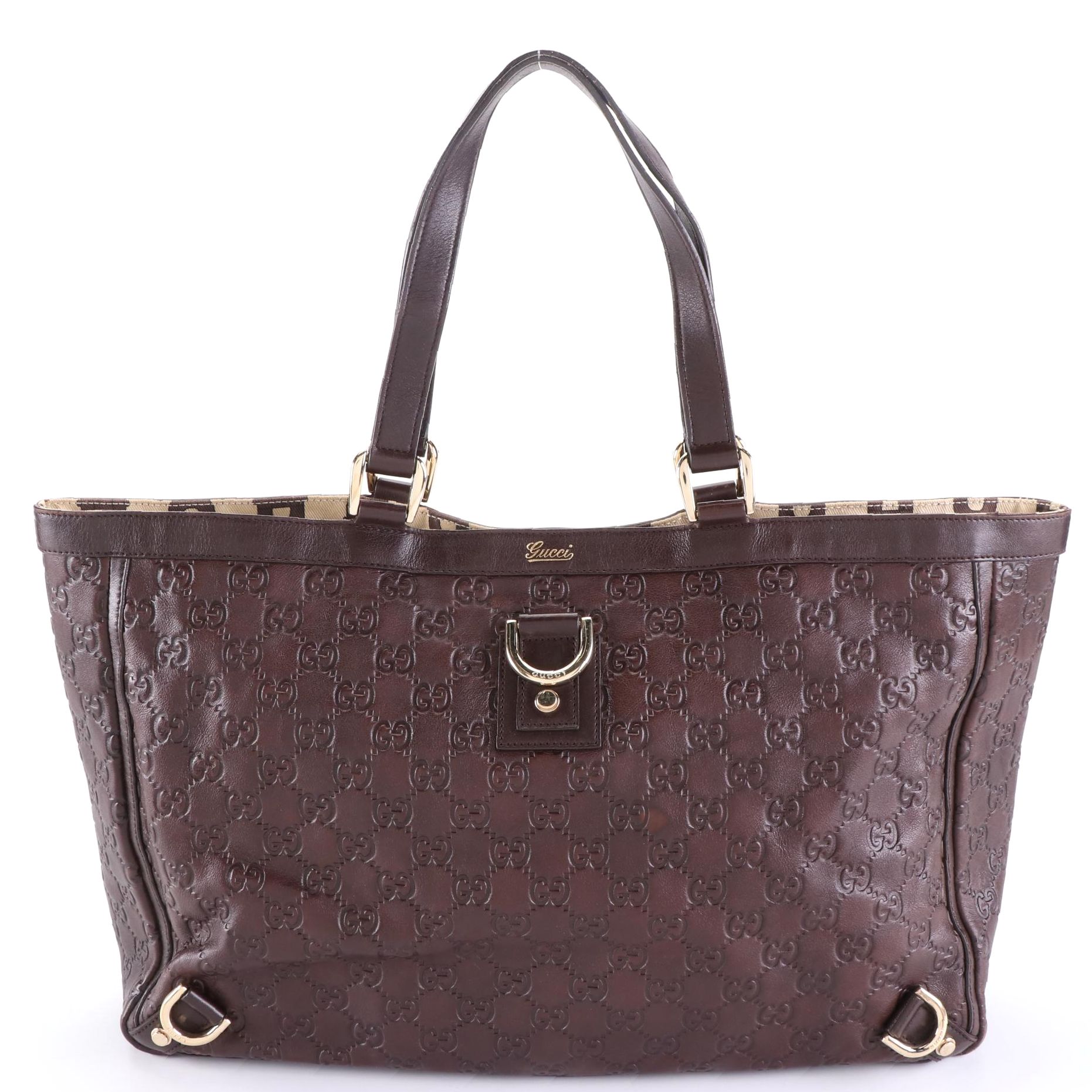 Gucci Guccissima Leather Tote Bag