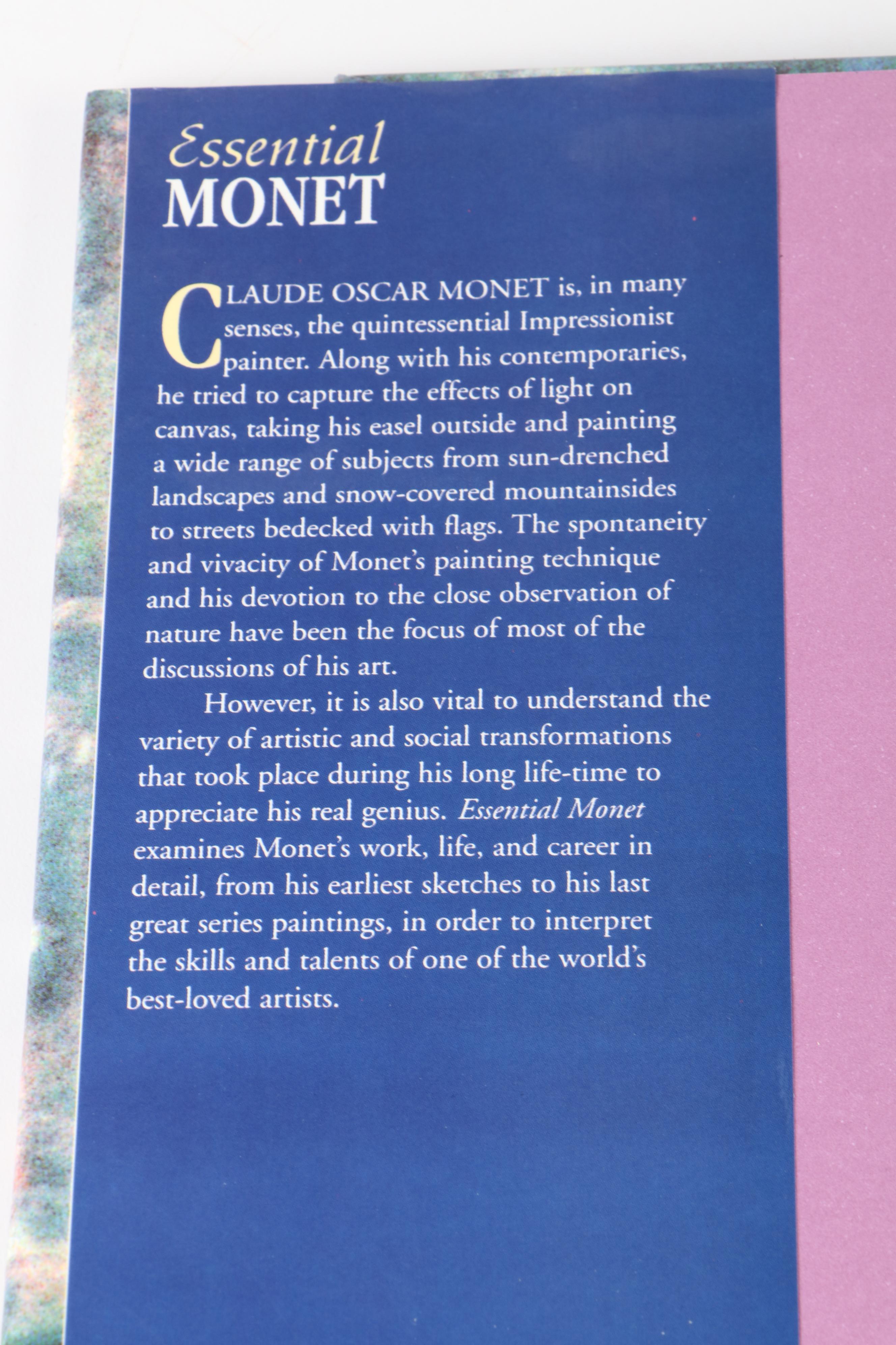 First American Edition "Monet" by Alberto Martini and More Monet Books