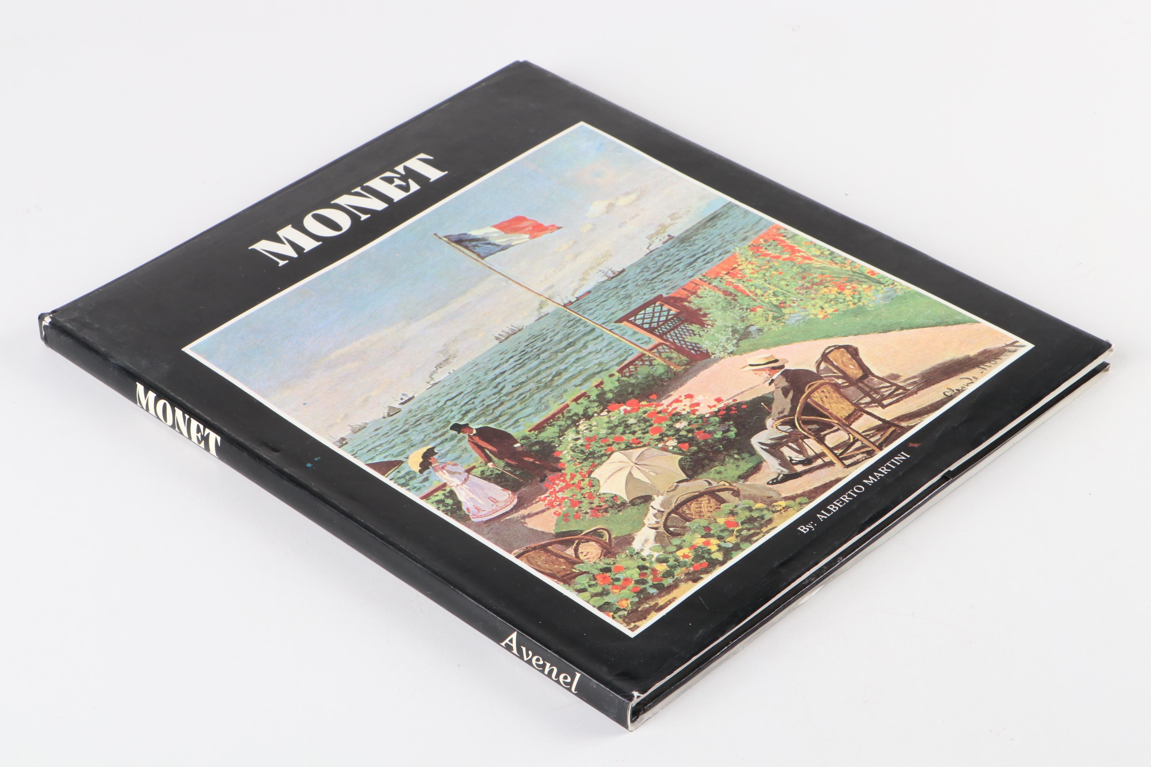 First American Edition "Monet" by Alberto Martini and More Monet Books
