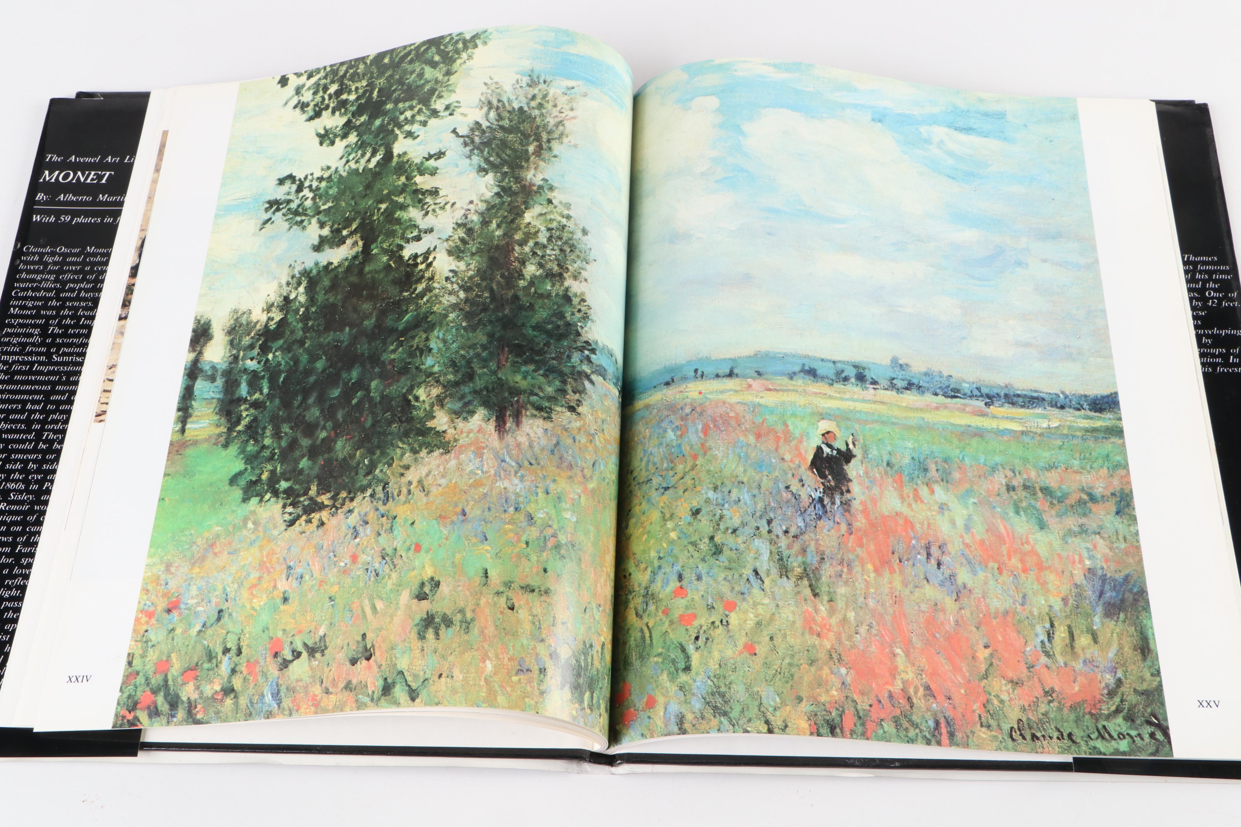 First American Edition "Monet" by Alberto Martini and More Monet Books