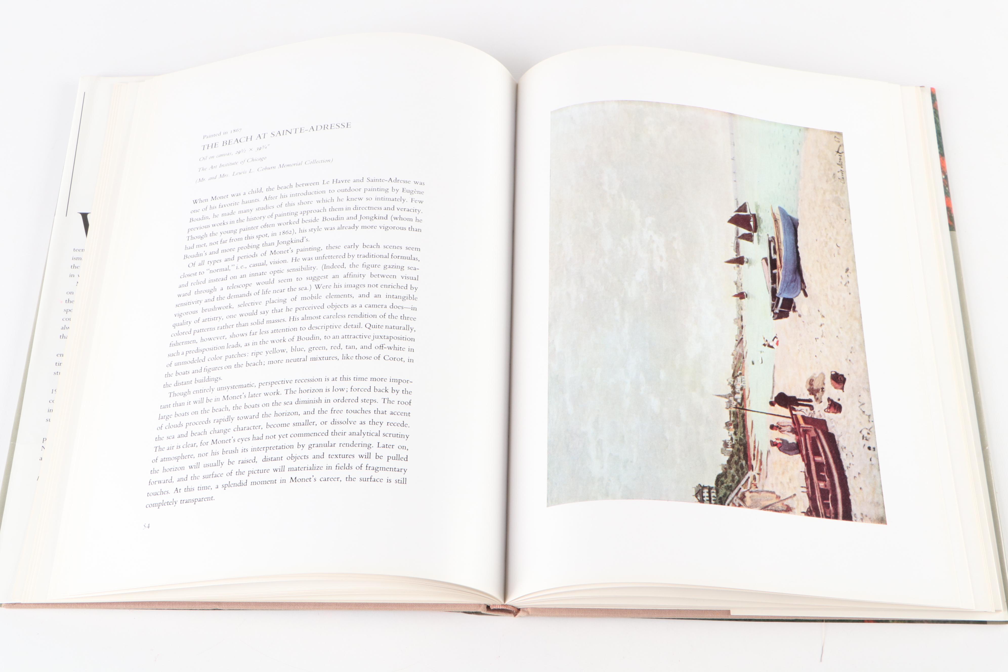 First American Edition "Monet" by Alberto Martini and More Monet Books