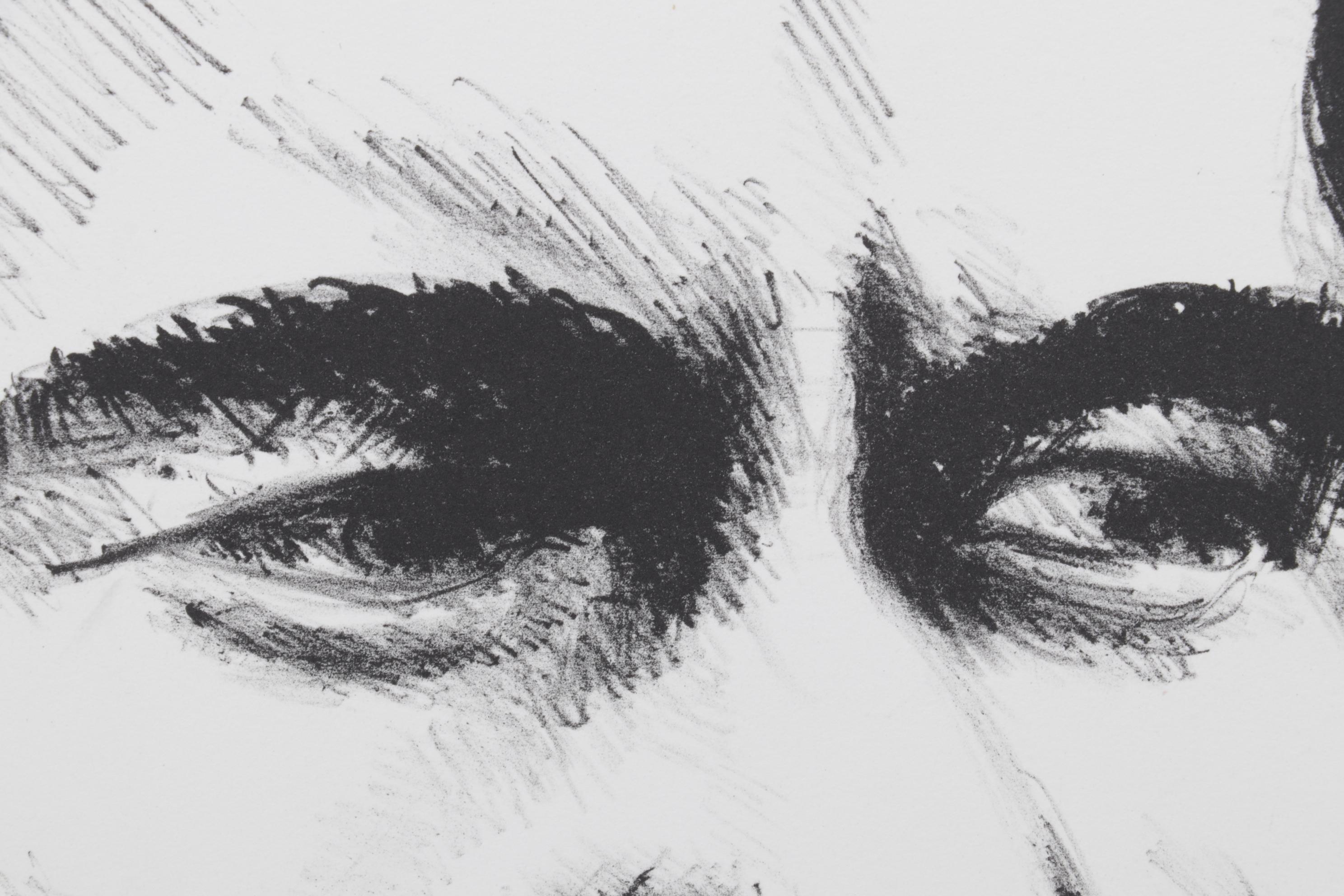 Sidney Chafetz Lithograph "Galway Kinnell," 1981