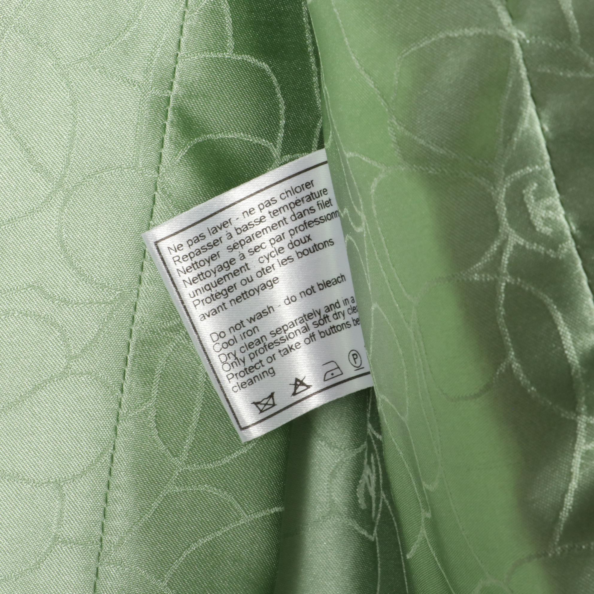 Chanel Tweed Collarless Jacket