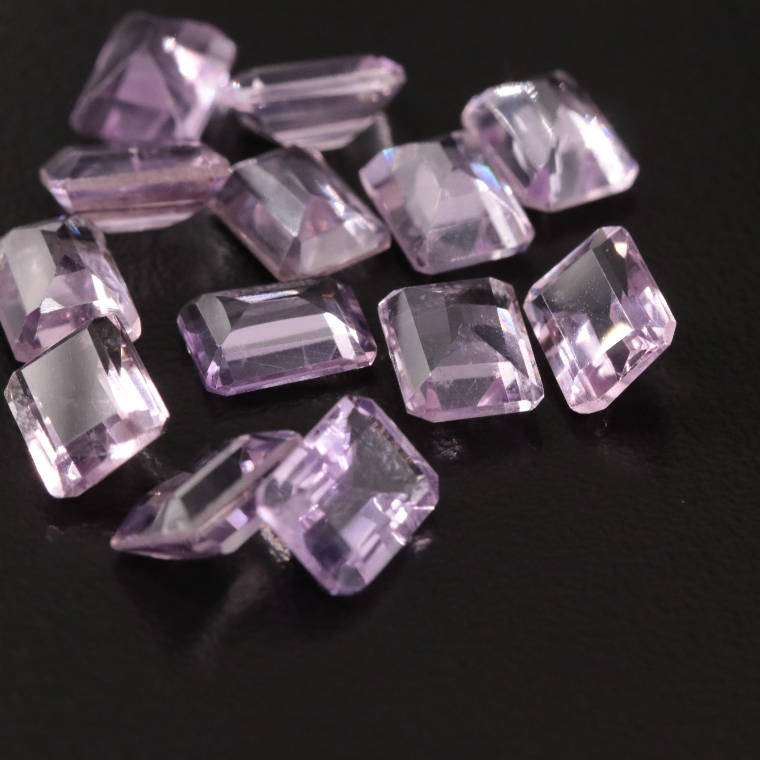 Loose 18.25 CTW Amethyst Lot