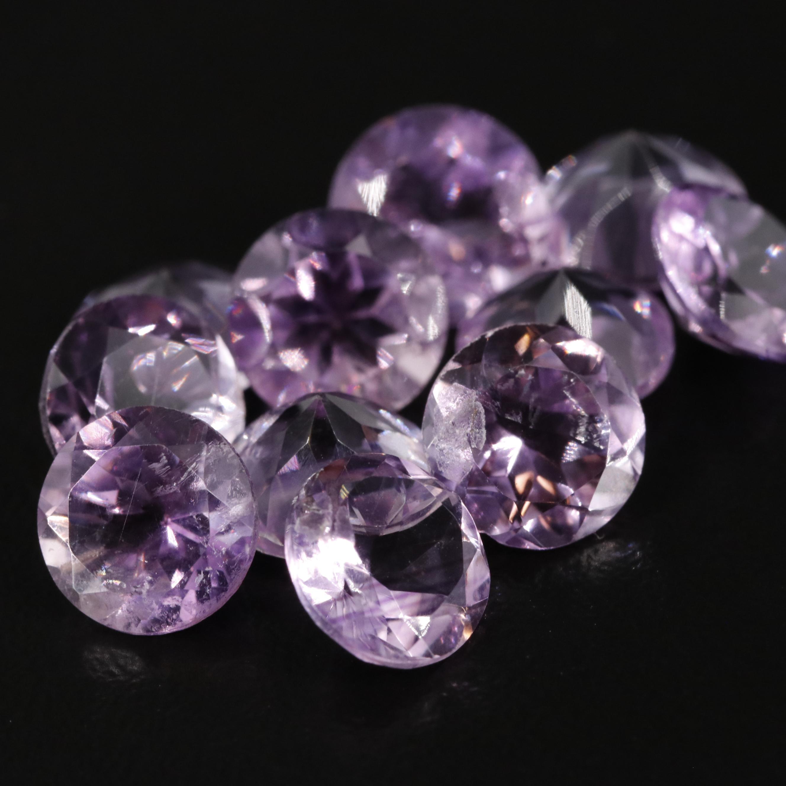 Loose 19.08 CTW Amethyst Lot