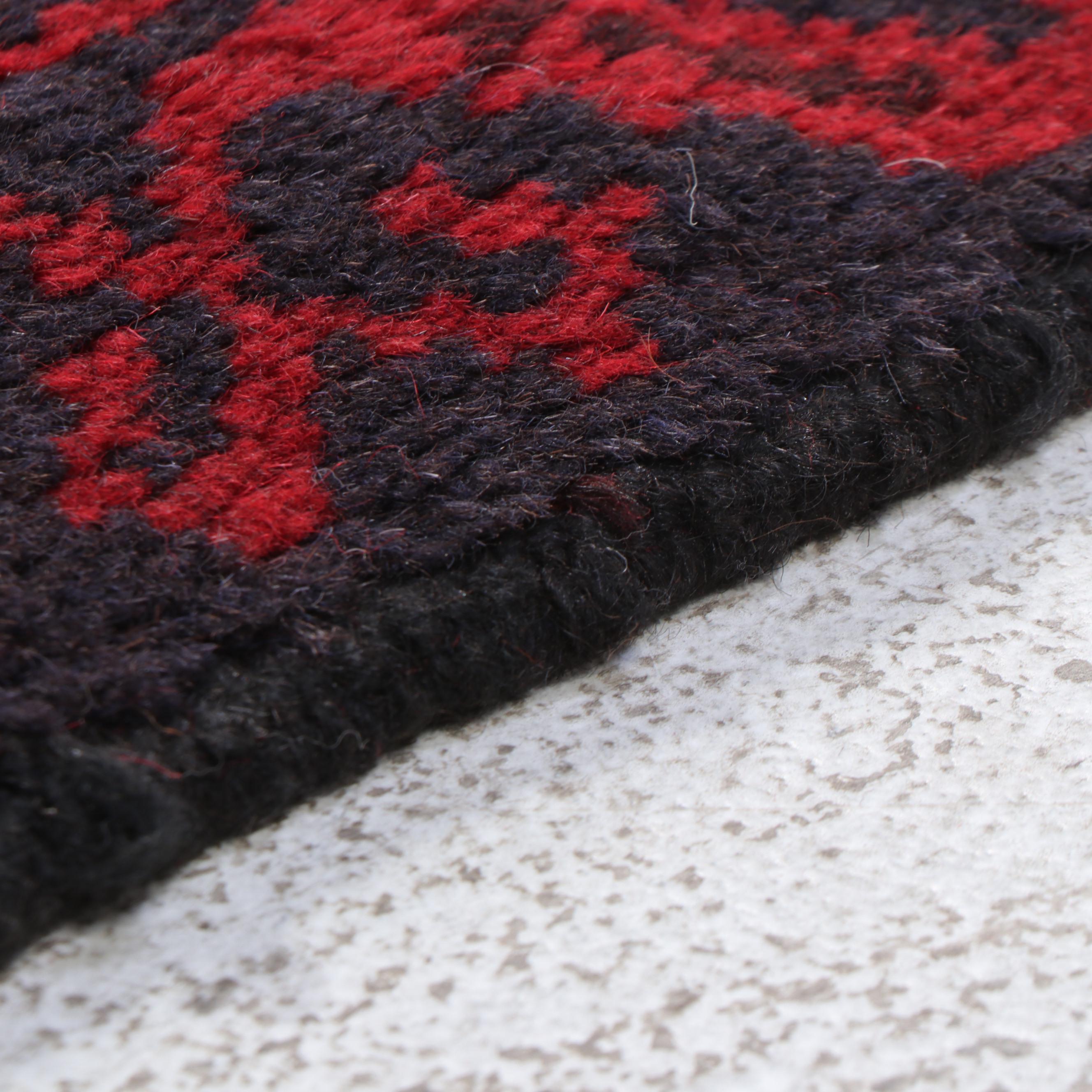 2'9 x 4'8 Hand-Knotted Afghan Teimani Accent Rug