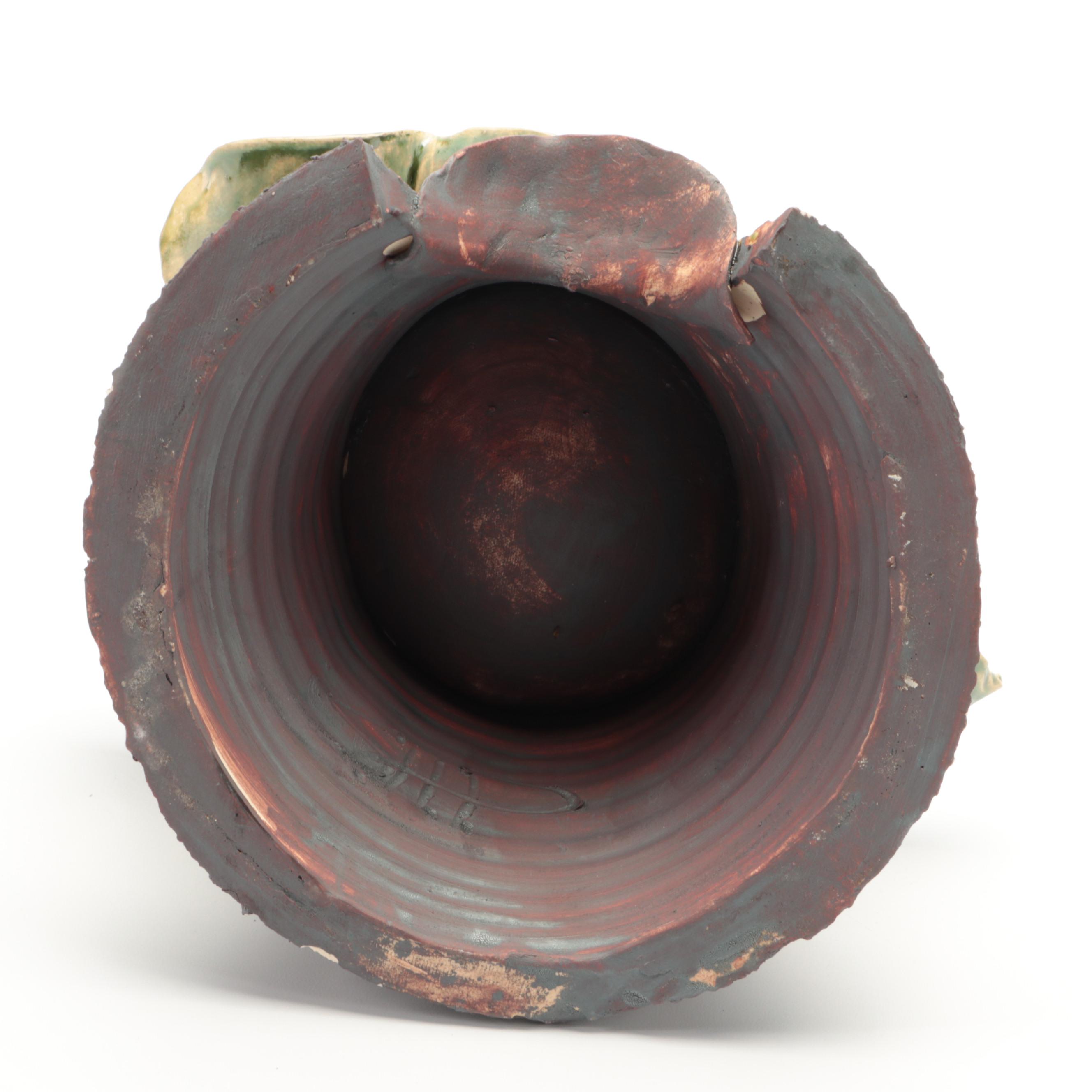 Susan Huff-Pleimann Pottery Hand-Built Stoneware Toad House and Bird Houses