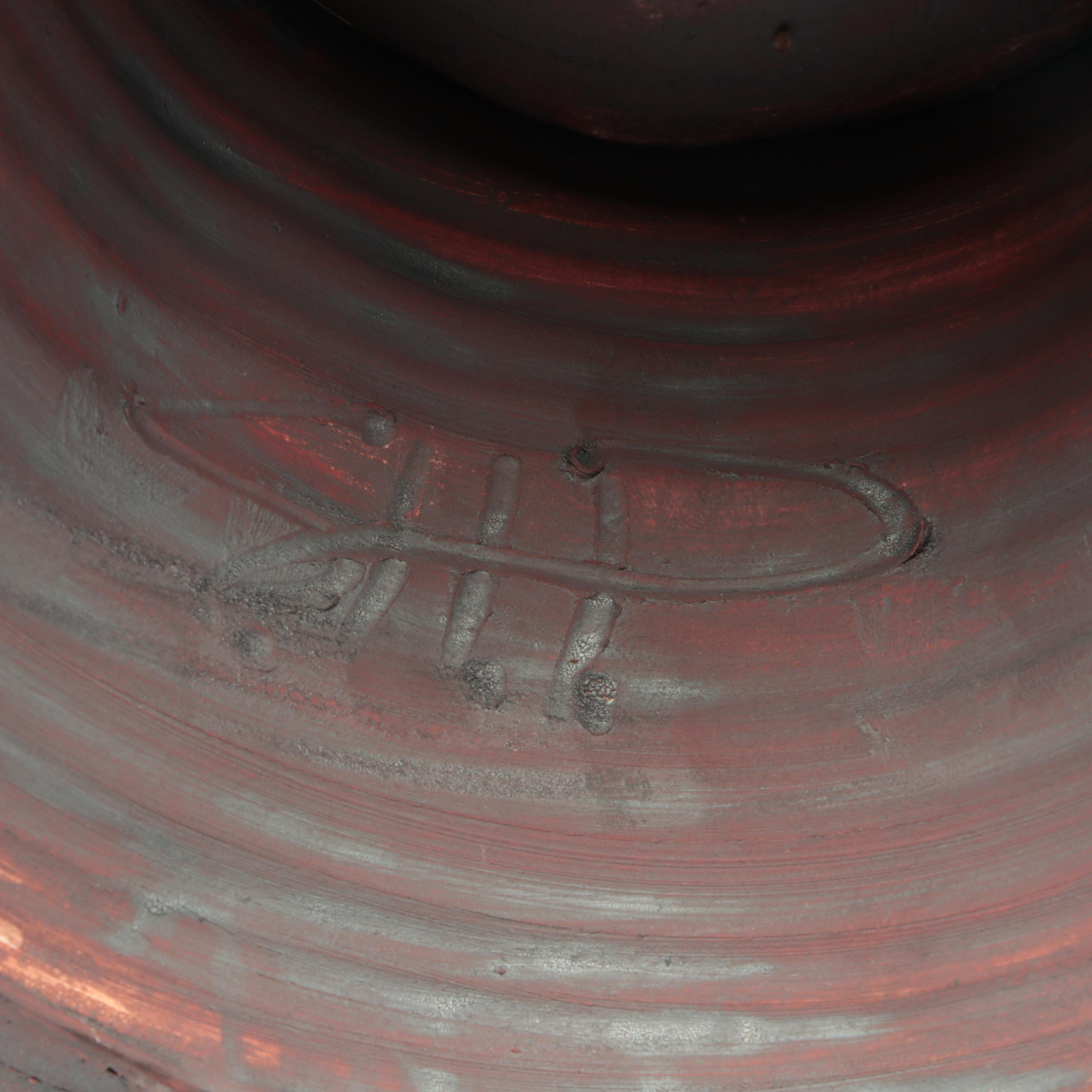 Susan Huff-Pleimann Pottery Hand-Built Stoneware Toad House and Bird Houses