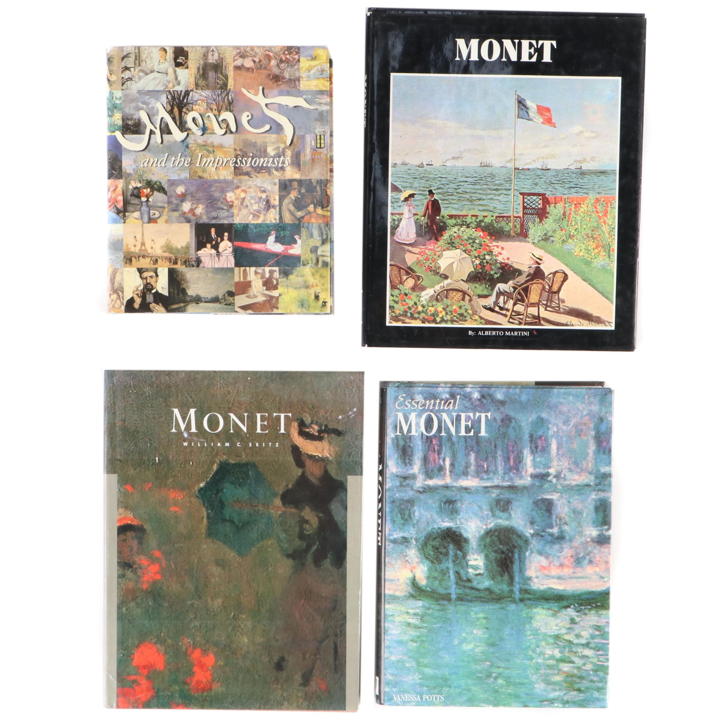 First American Edition "Monet" by Alberto Martini and More Monet Books