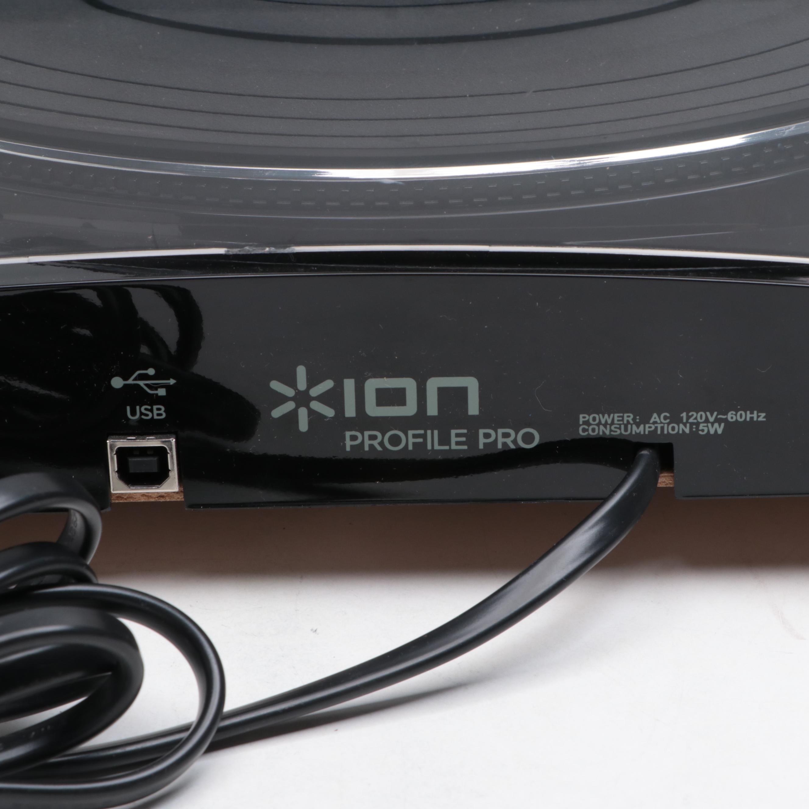 Ion "Profile Pro" USB Turntable