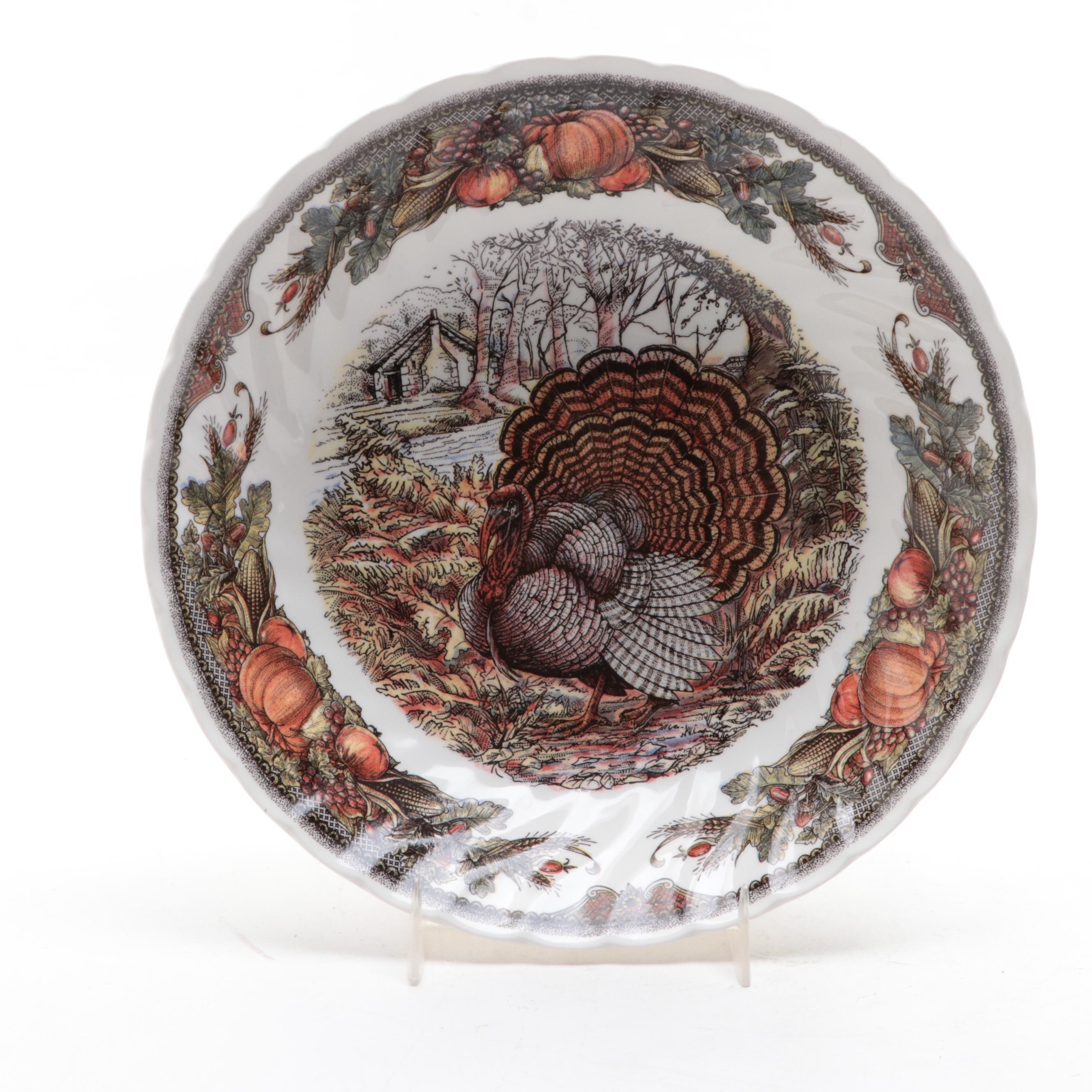 Noble Excellence "Twas the Night Before Christmas" Bowl, Turkey Plate and More