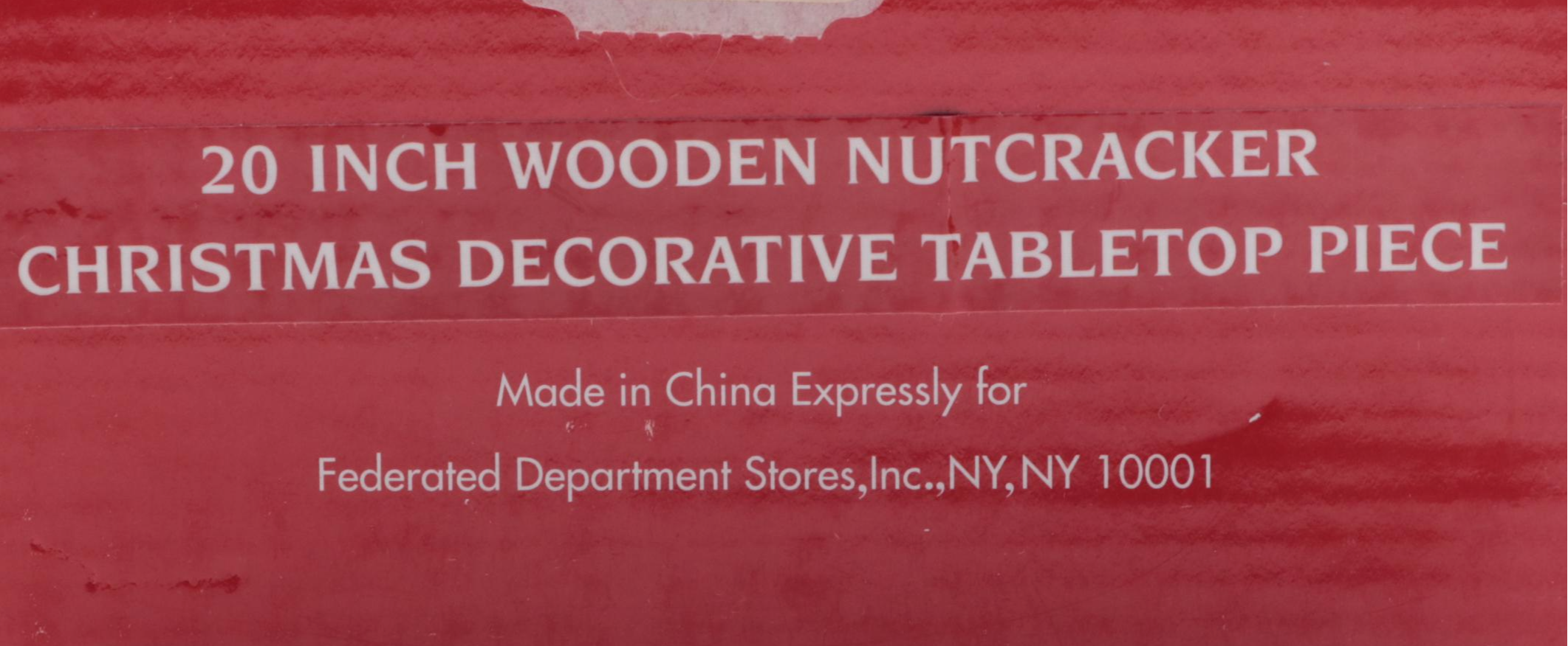 20 Inch Wooden Decorative Nutcrackers