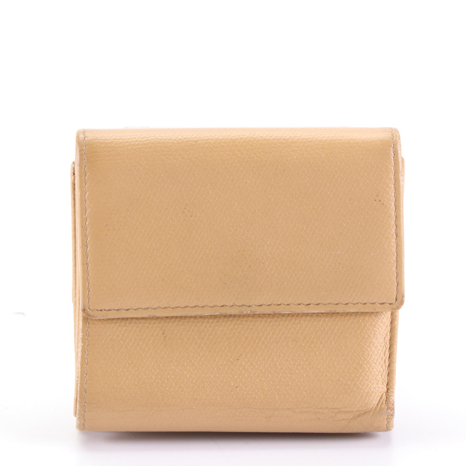 Chanel Leather Compact Wallet