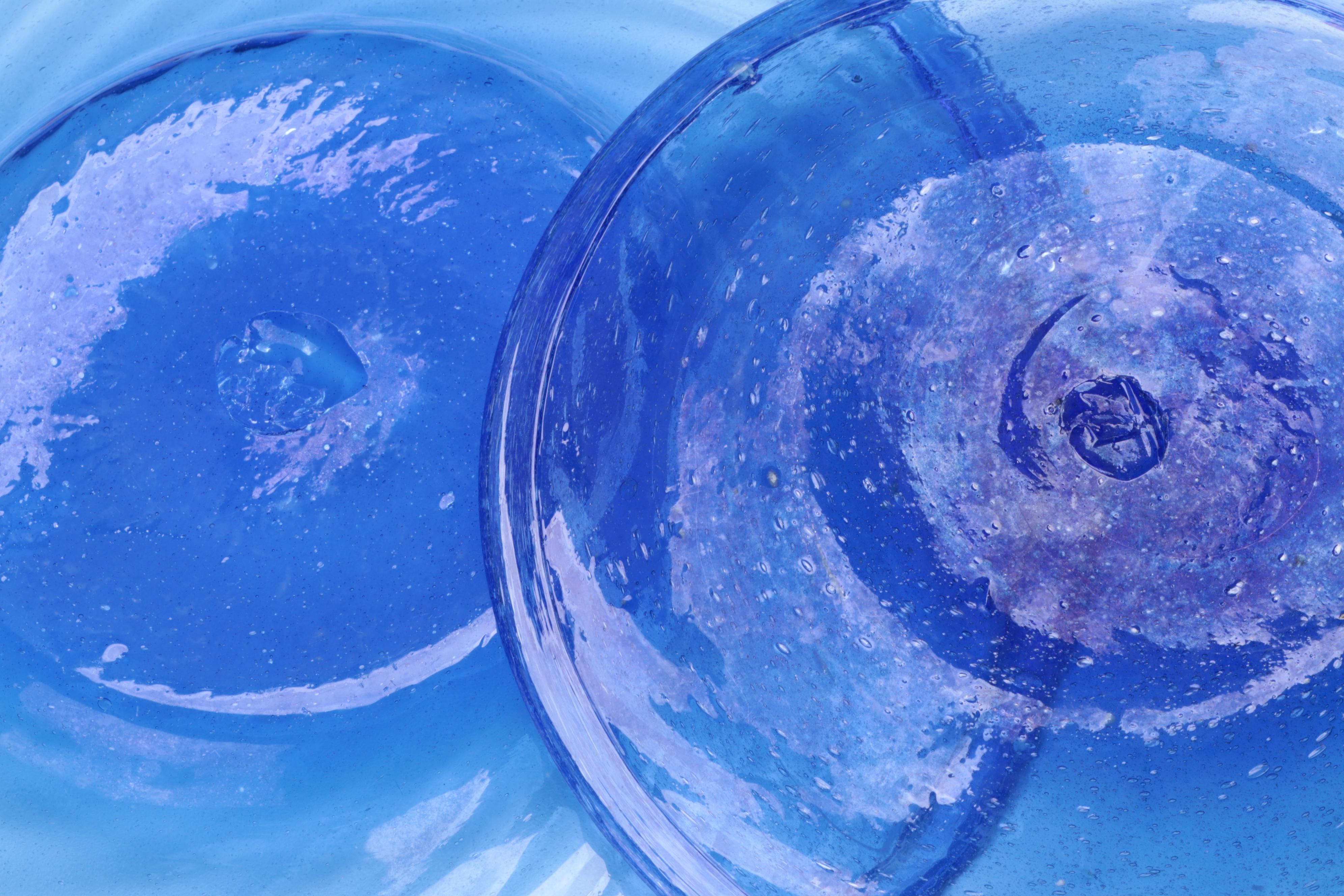 Blown Glass Plates and Other Tableware