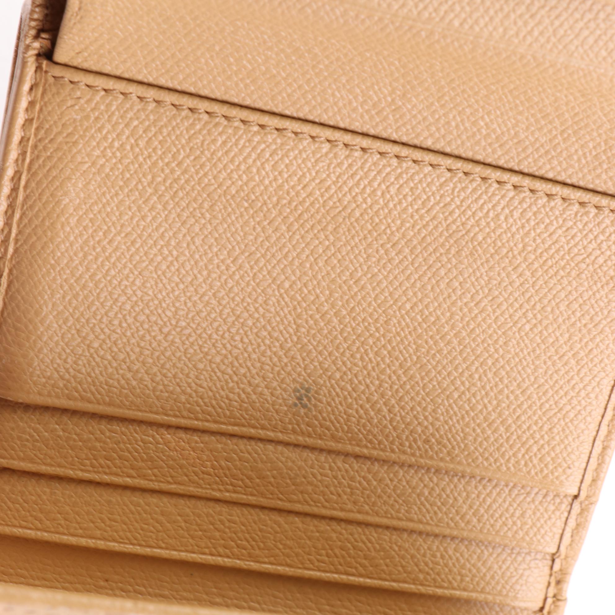 Chanel Leather Compact Wallet