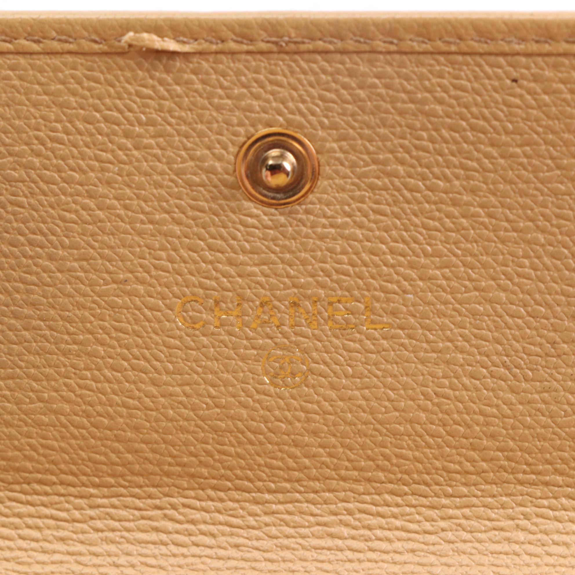 Chanel Leather Compact Wallet
