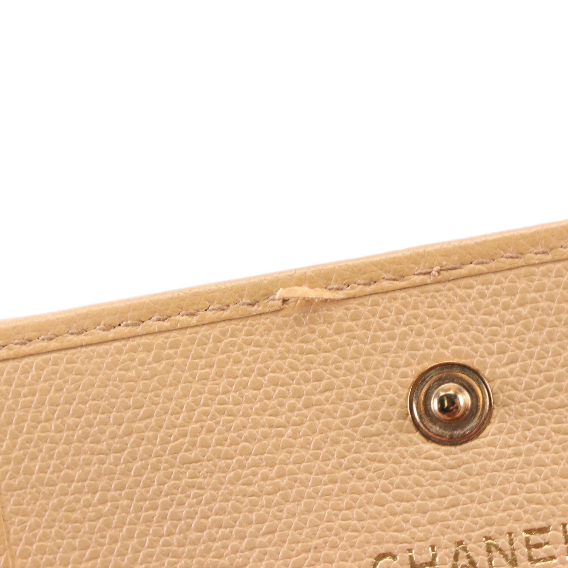 Chanel Leather Compact Wallet
