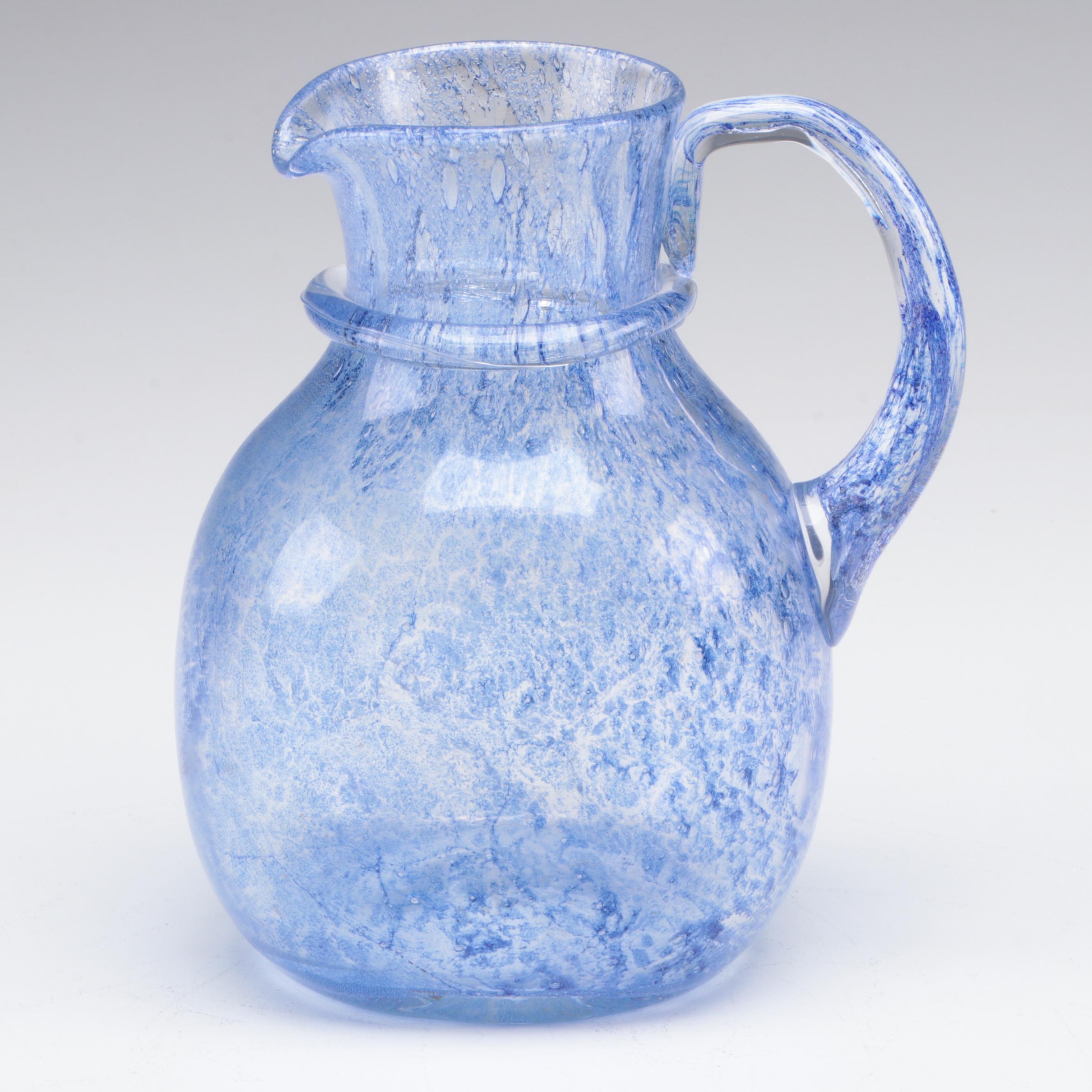 Blown Glass Plates and Other Tableware