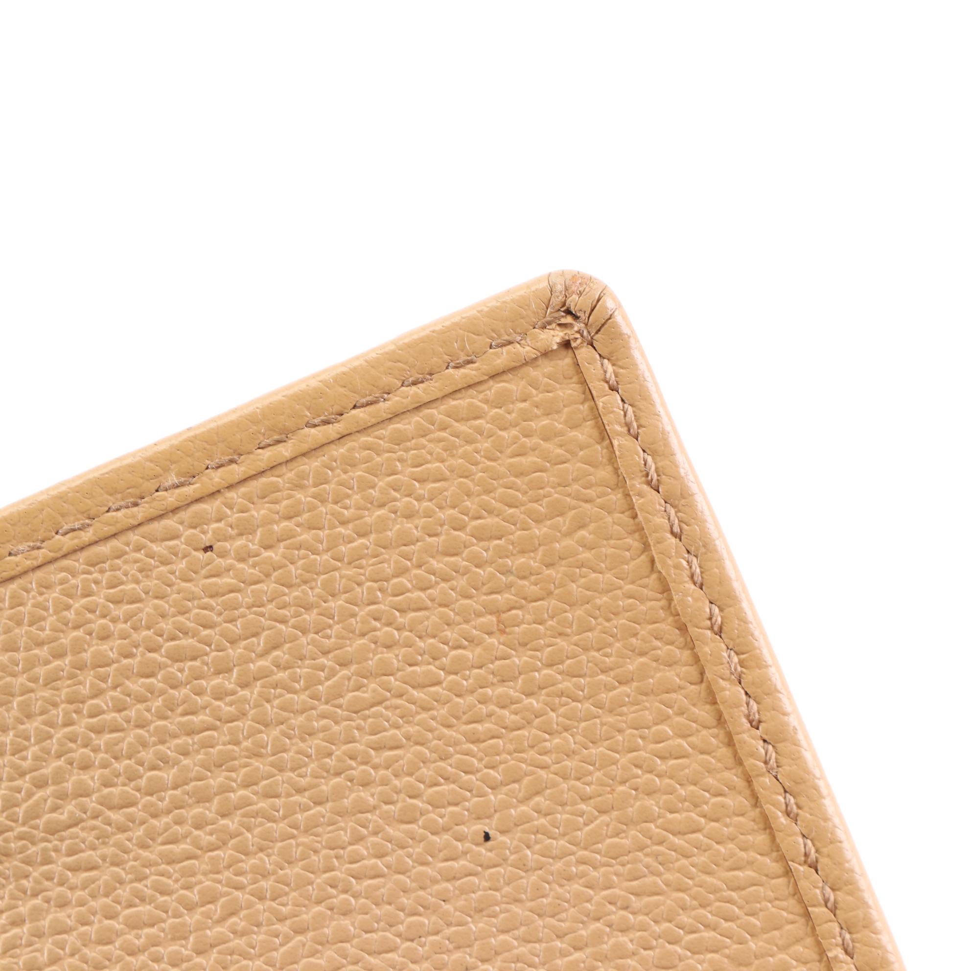 Chanel Leather Compact Wallet