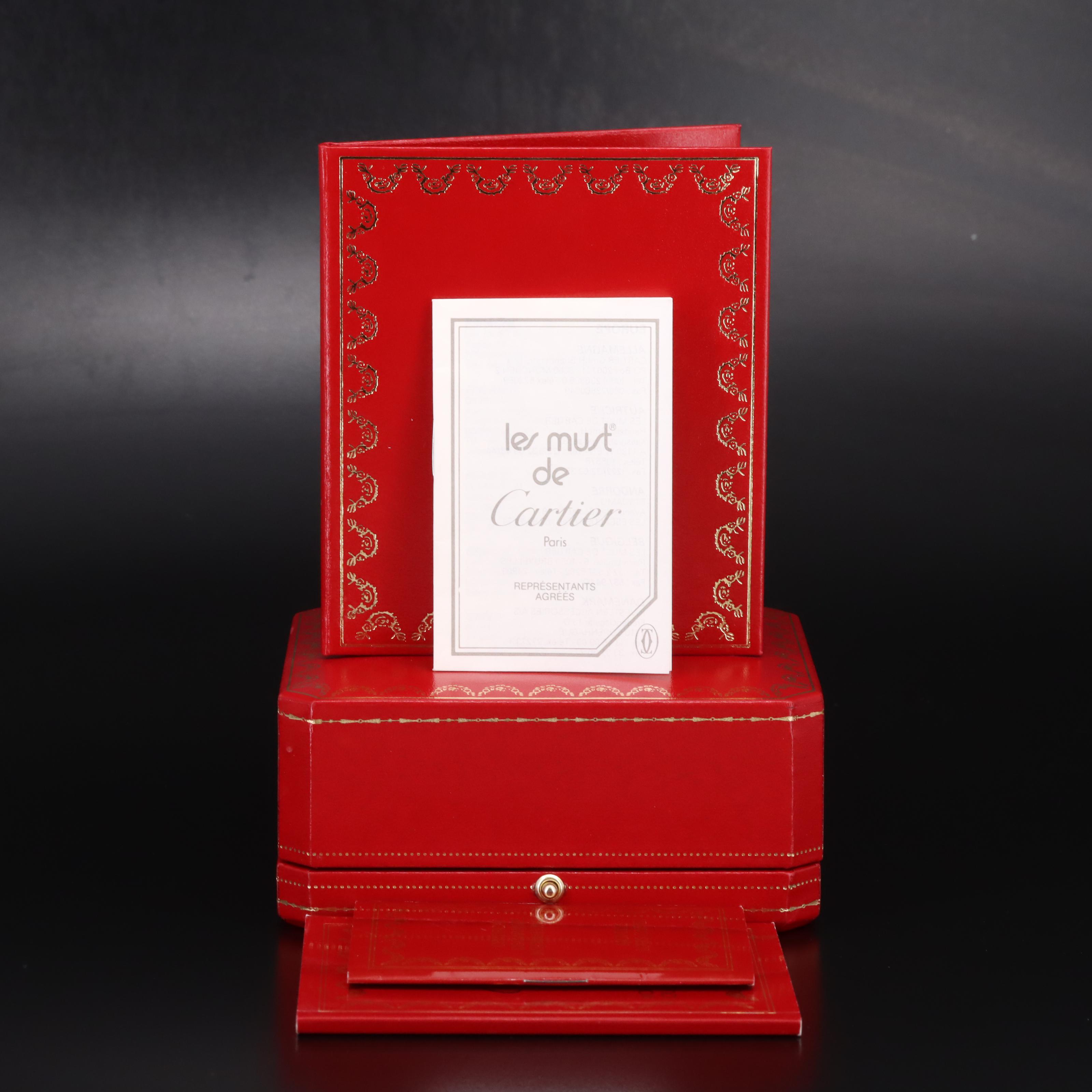 Cartier must de Cartier Colisee Quartz Watch