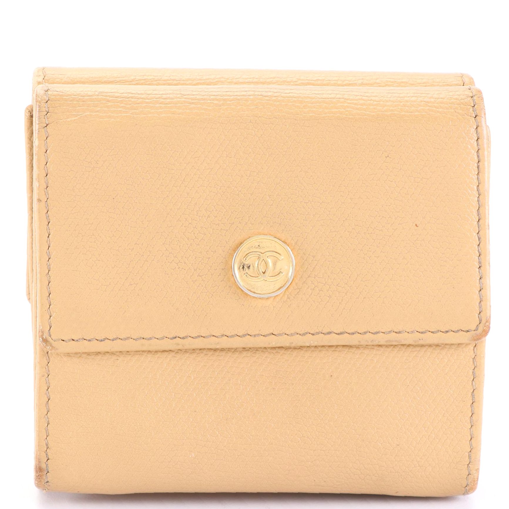 Chanel Leather Compact Wallet