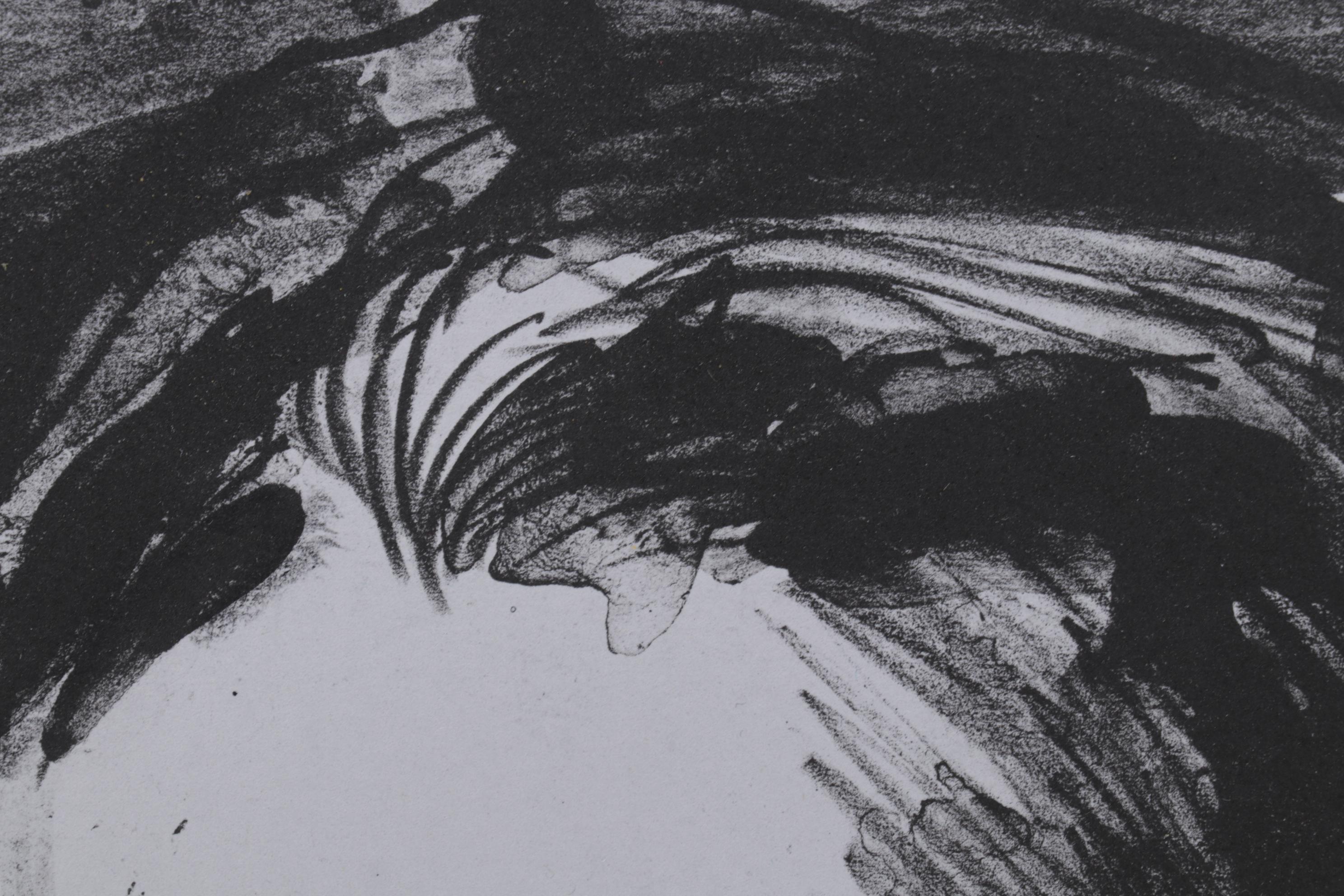 Sidney Chafetz Lithograph "Alfred Kazin," 2003