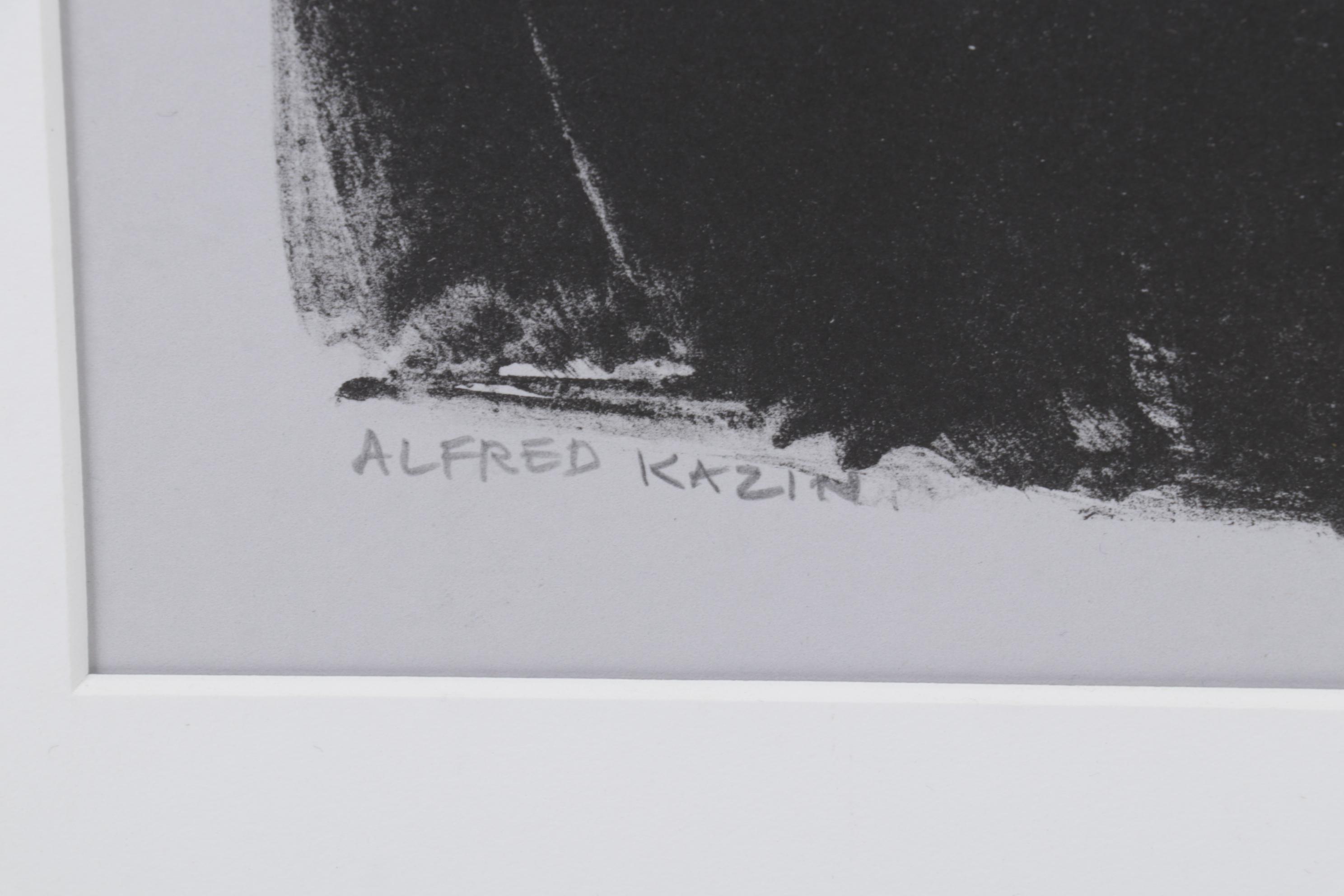 Sidney Chafetz Lithograph "Alfred Kazin," 2003