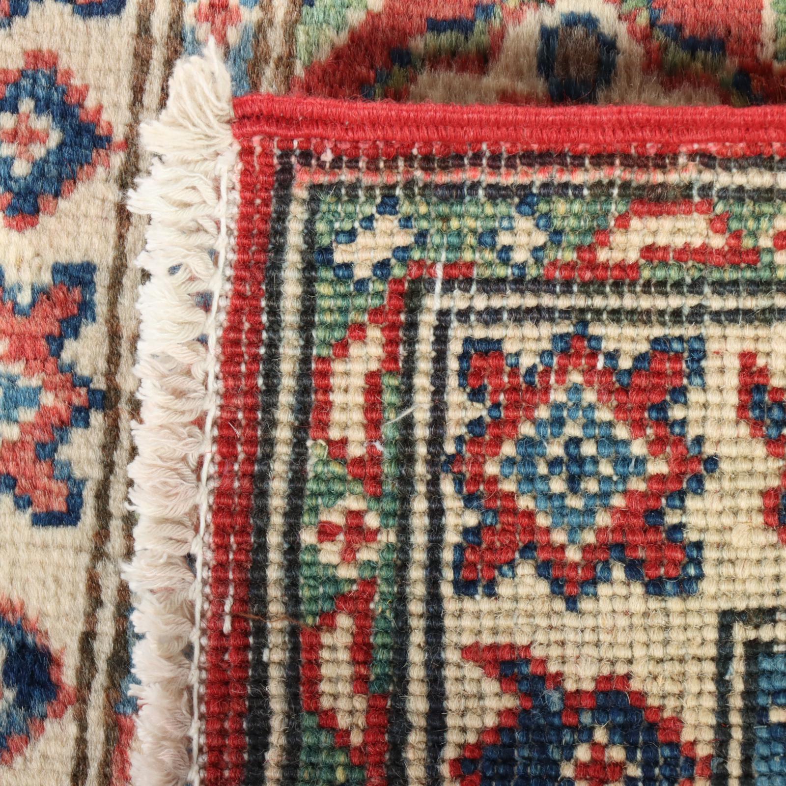 2' x 3'2 Hand-Knotted Pakistani-Turkish Style Accent Rug