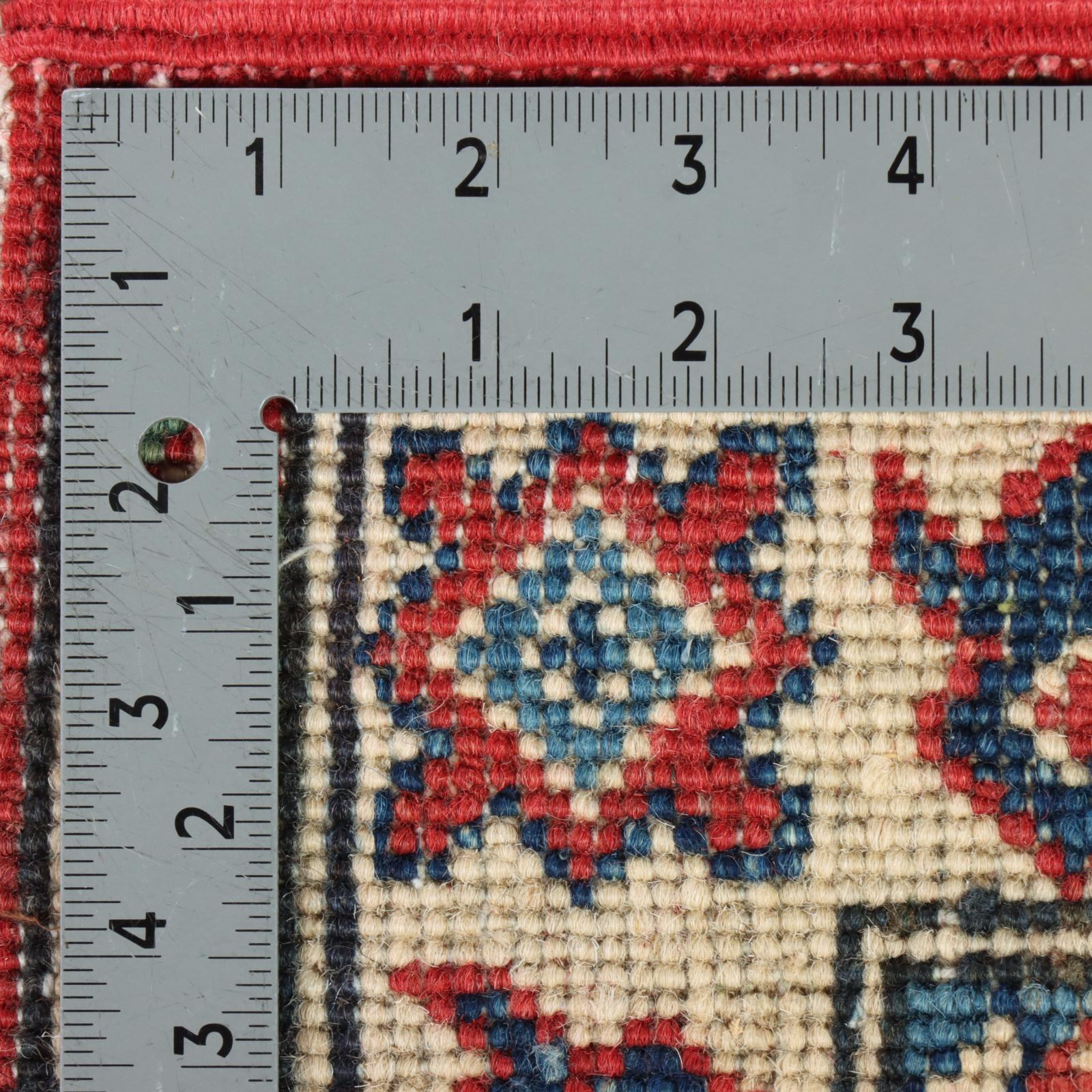 2' x 3'2 Hand-Knotted Pakistani-Turkish Style Accent Rug