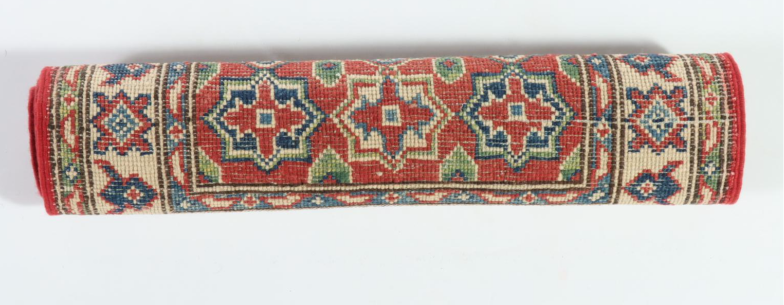 2' x 3'2 Hand-Knotted Pakistani-Turkish Style Accent Rug