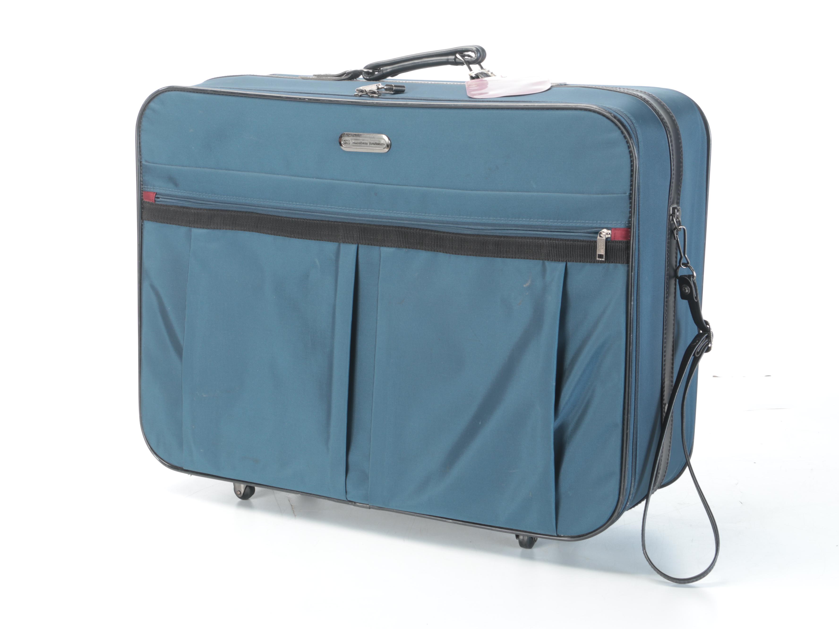 American Tourister Suitcase and Duffle Bag with Samsonite Garment Bag