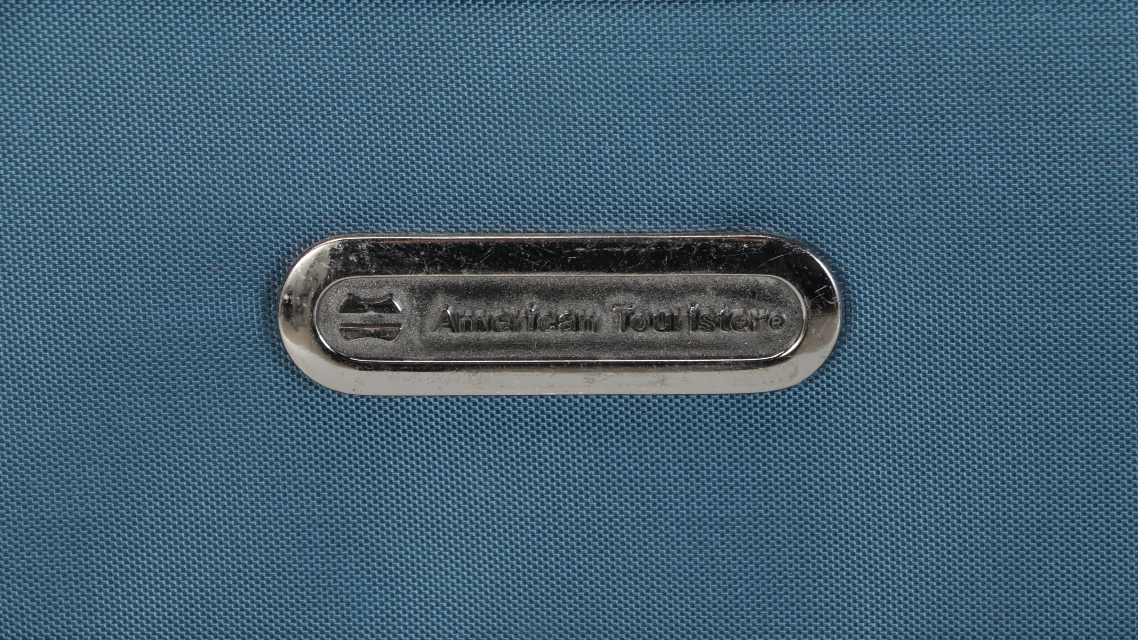 American Tourister Suitcase and Duffle Bag with Samsonite Garment Bag