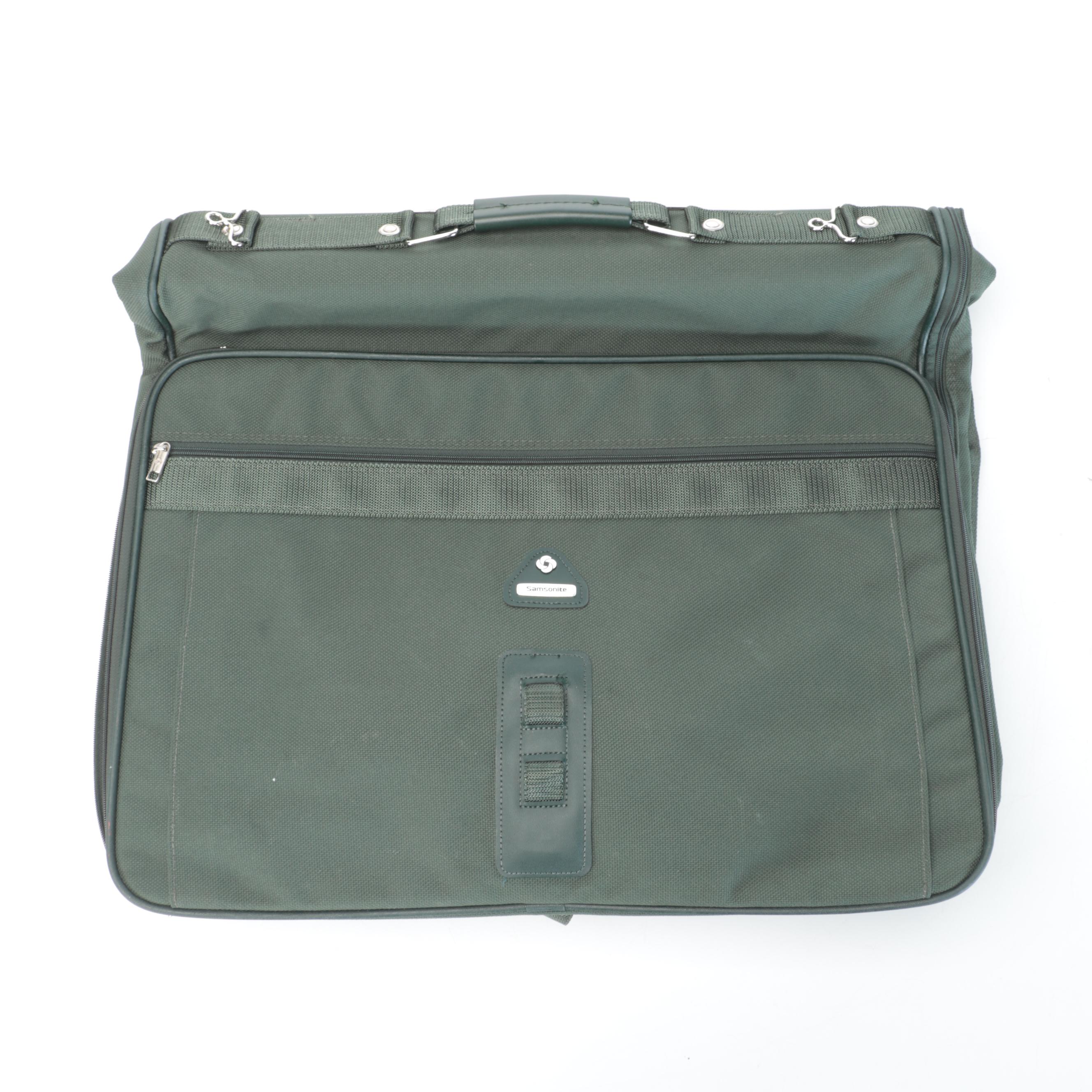 American Tourister Suitcase and Duffle Bag with Samsonite Garment Bag