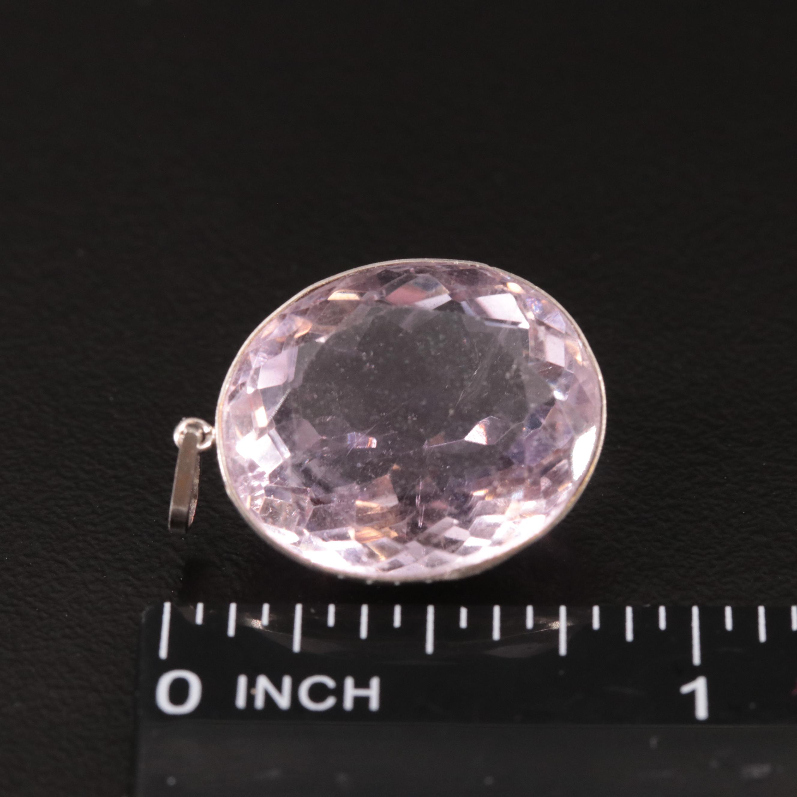 14K Amethyst Pendant