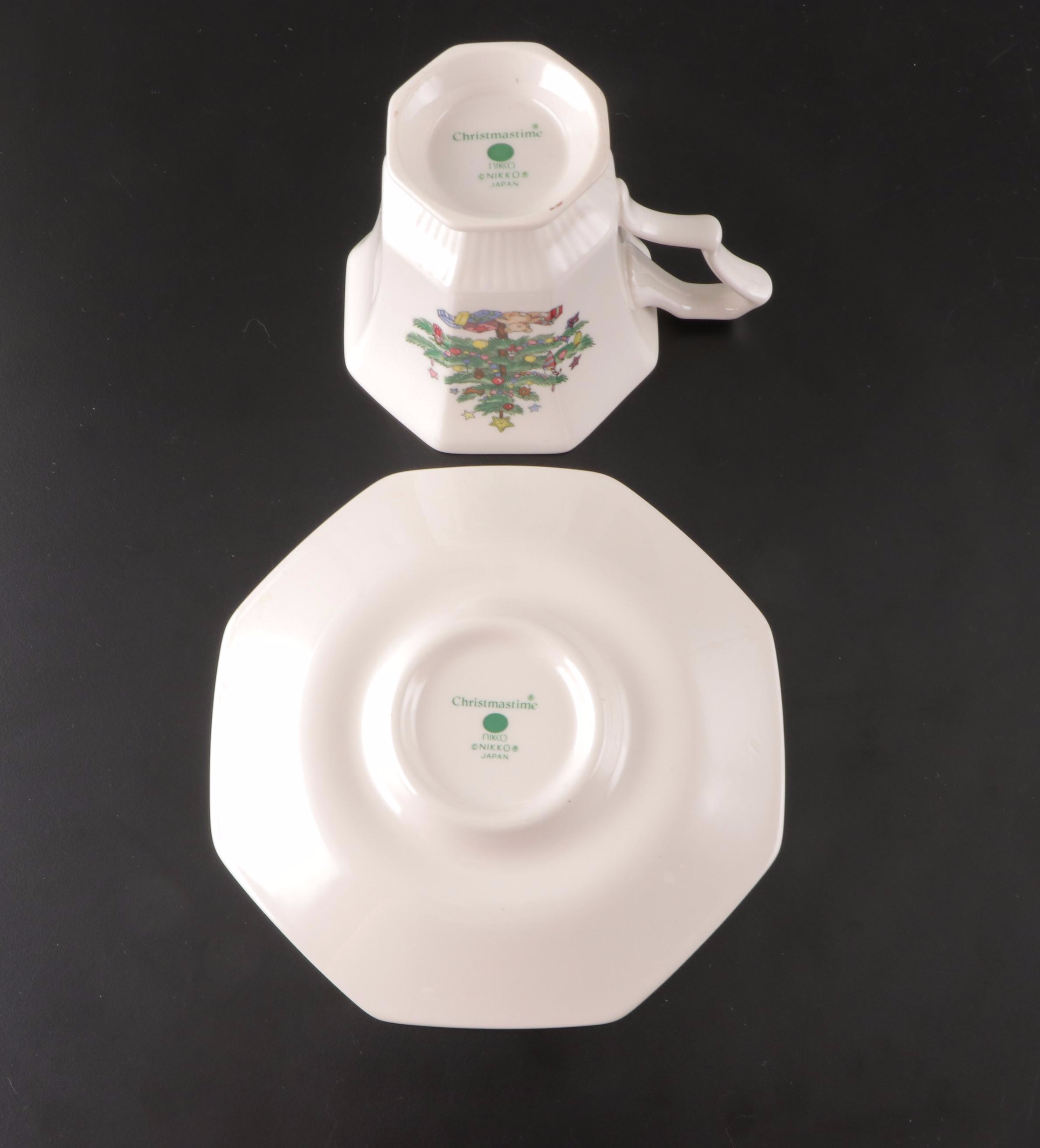 Nikko "Christmastime" Bone China Dinnerware
